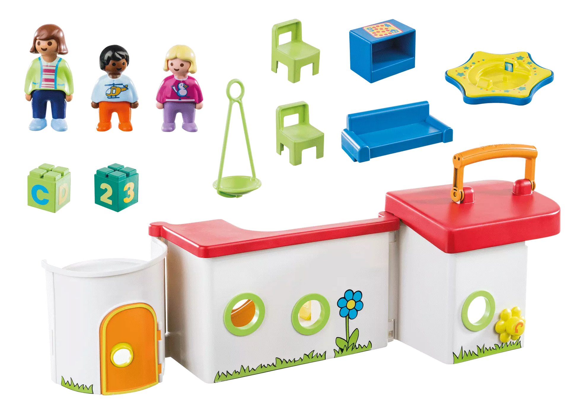 Playmobil 70399 1-2-3 Mein Mitnehm Kindergarten - plegobil