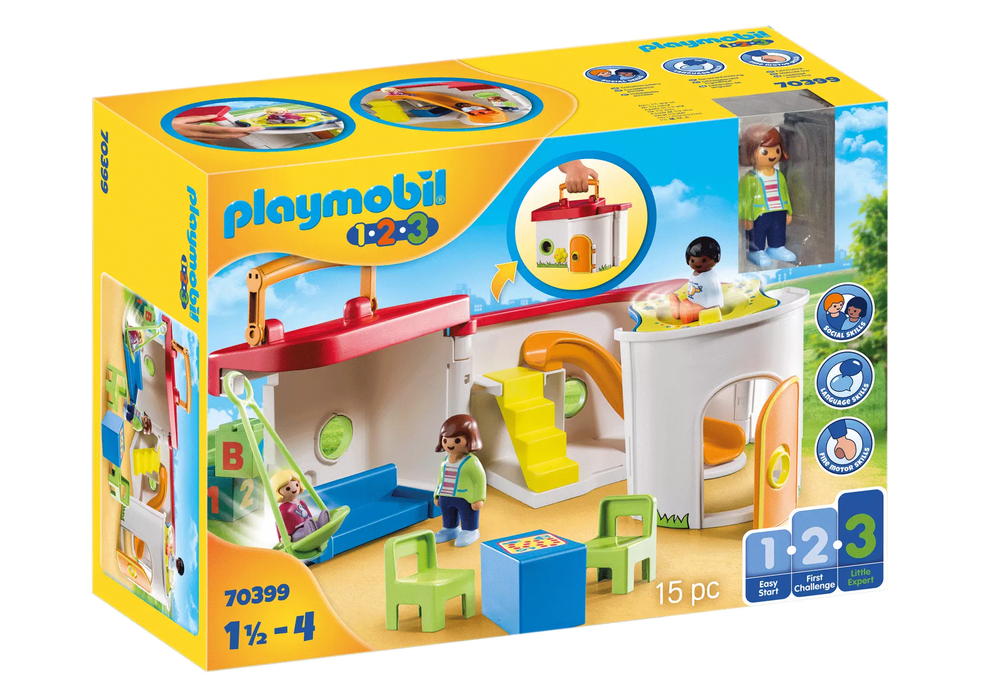 Playmobil 70399 1-2-3 Mein Mitnehm Kindergarten - plegobil