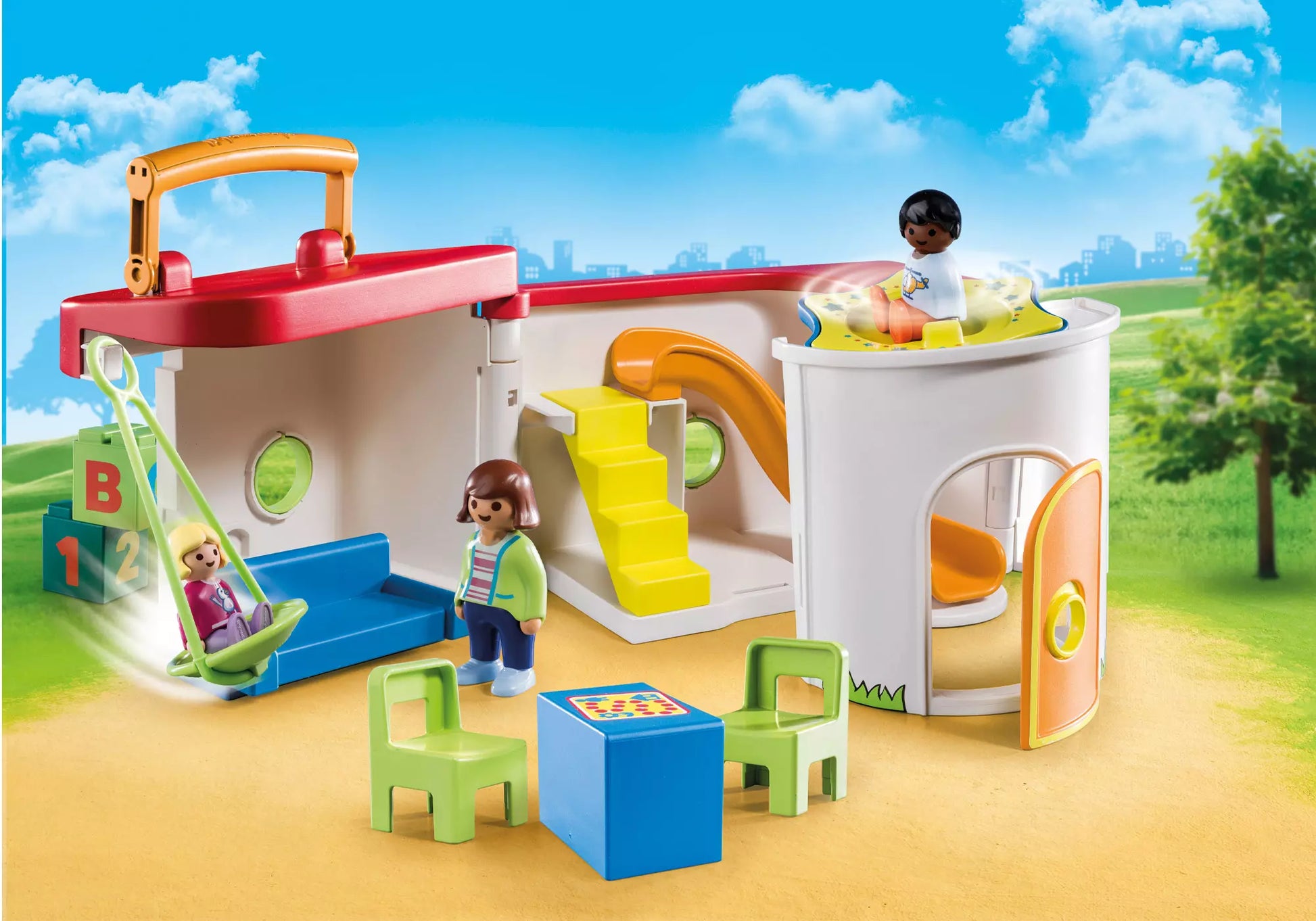 Playmobil 70399 1-2-3 Mein Mitnehm Kindergarten - plegobil