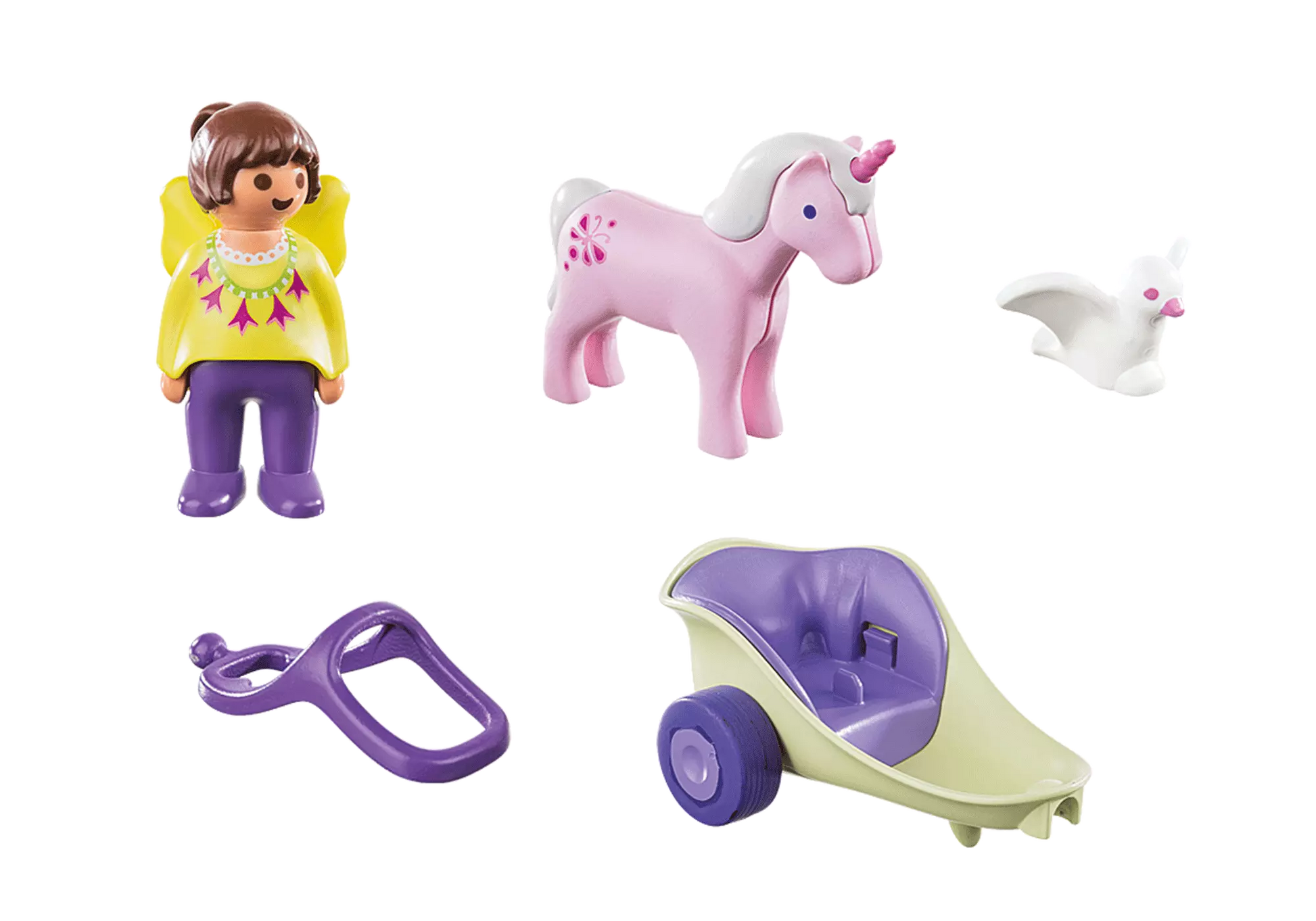 Playmobil 70401 1-2-3 Einhornkutsche mit Fee - plegobil