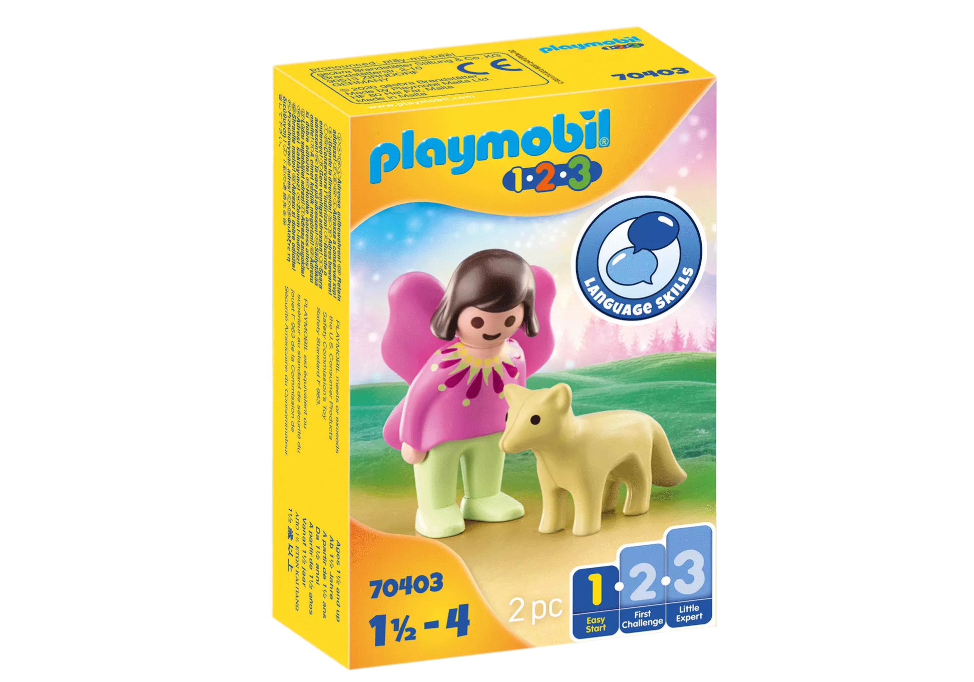Playmobil 70403 1-2-3 Feenfreundin mit Fuchs - plegobil