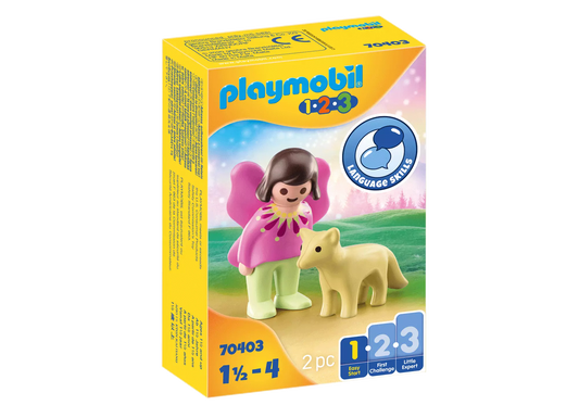Playmobil 70403 1-2-3 Feenfreundin mit Fuchs - plegobil