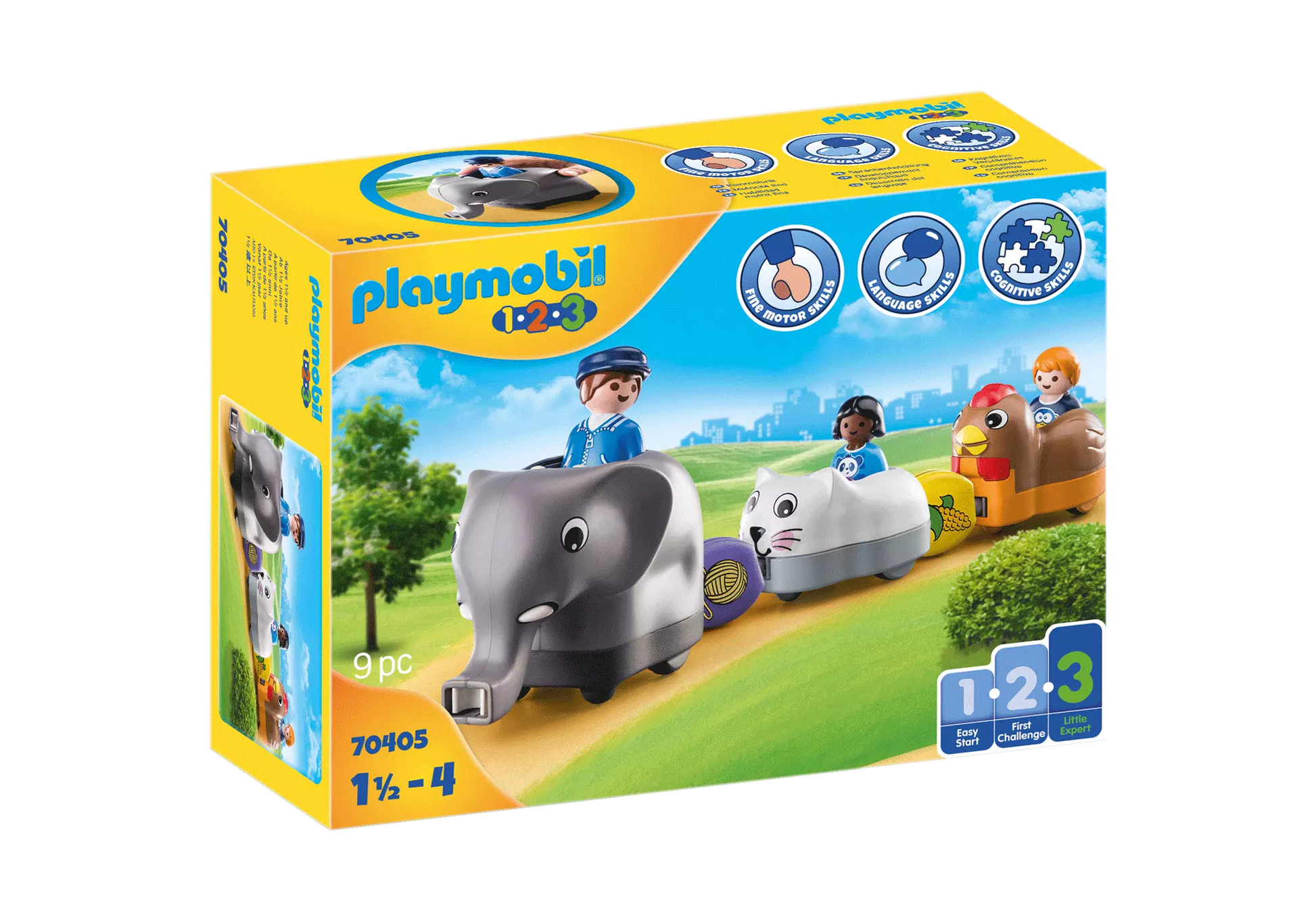 Playmobil 70405 1-2-3 Mein Schiebetierzug - plegobil