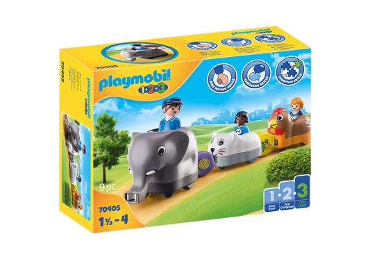 Playmobil 70405 1-2-3 Mein Schiebetierzug - plegobil