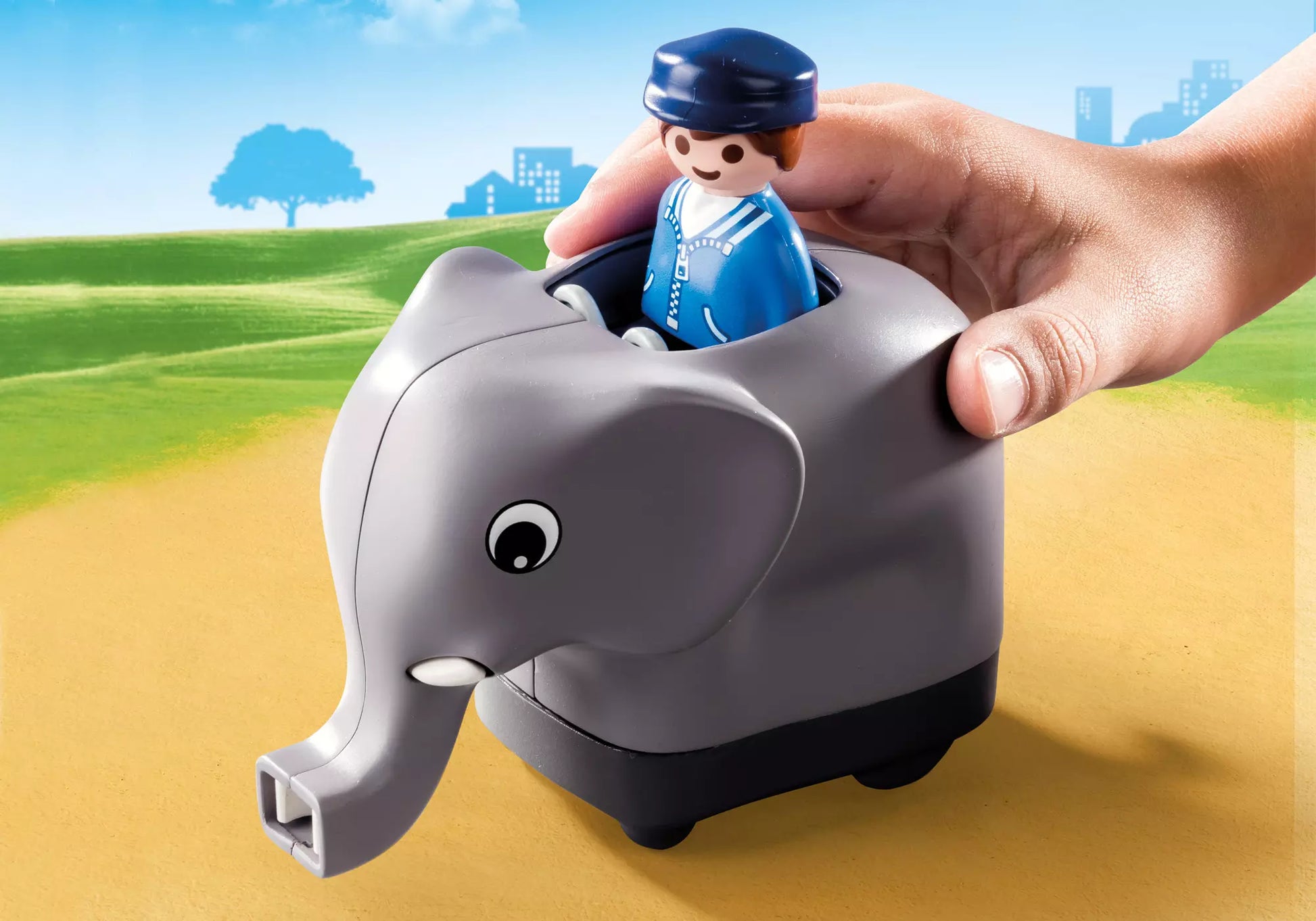 Playmobil 70405 1-2-3 Mein Schiebetierzug - plegobil