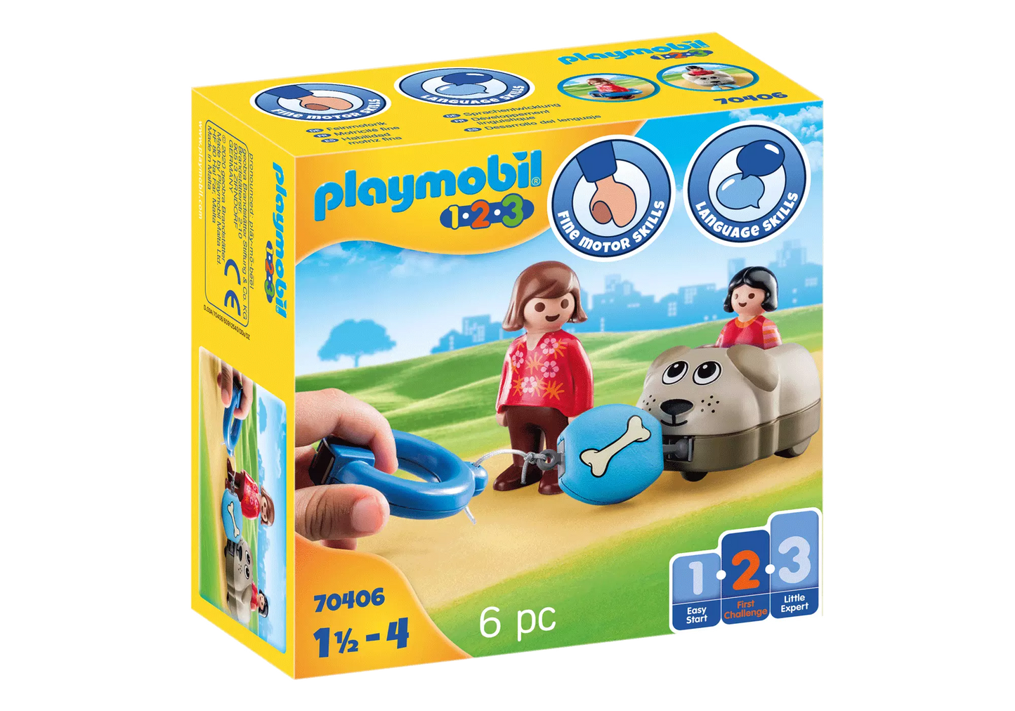 Playmobil 70406 1-2-3 Mein Schiebehund - plegobil