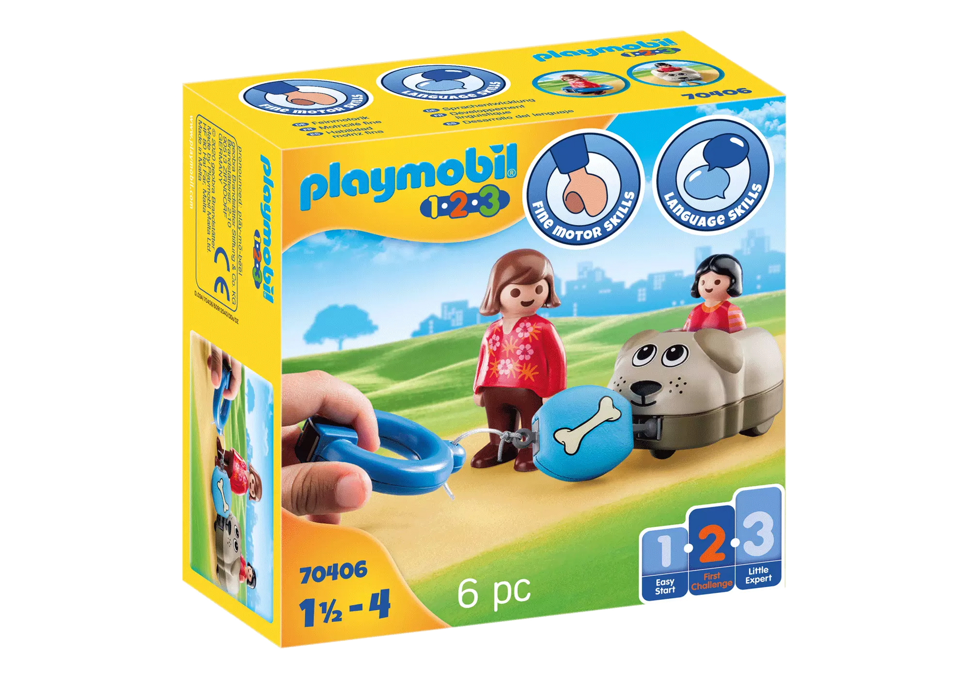 Playmobil 70406 1-2-3 Mein Schiebehund - plegobil