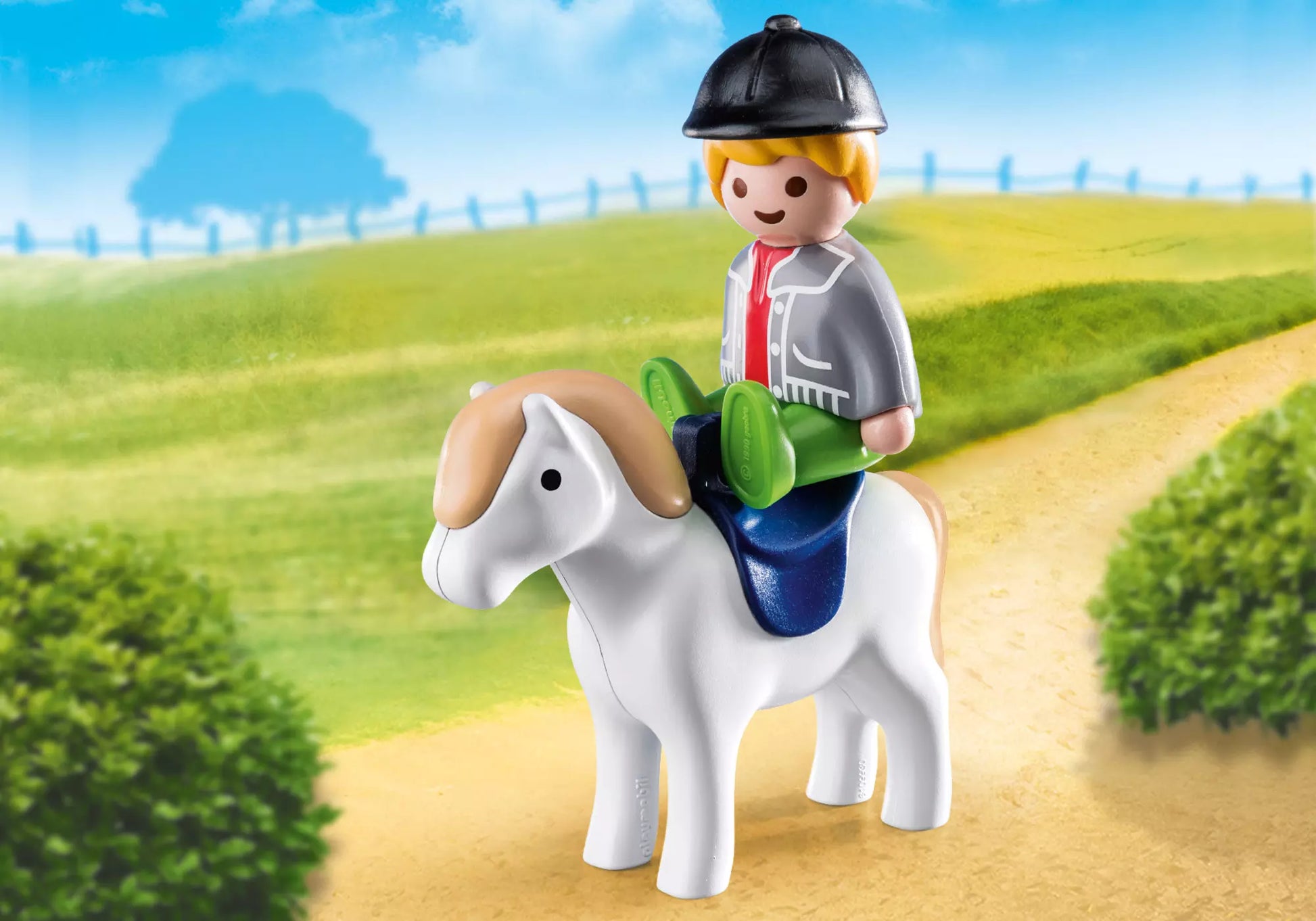 Playmobil 70410 1-2-3 Junge mit Pony - plegobil