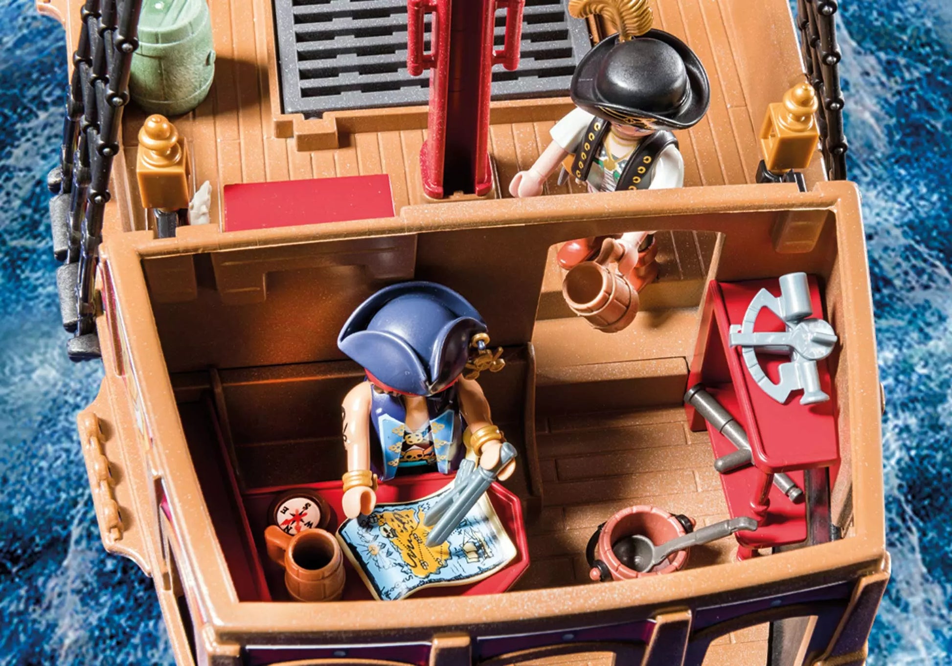 Playmobil 70411 Pirates Totenkopf-Kampfschiff - plegobil