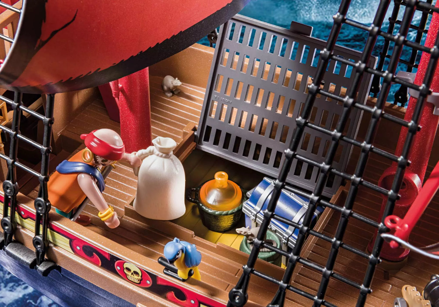 Playmobil 70411 Pirates Totenkopf-Kampfschiff - plegobil