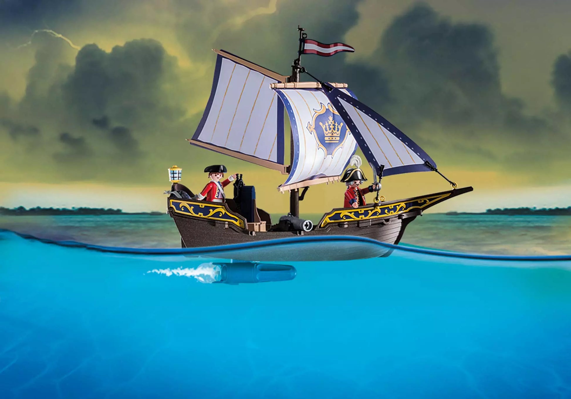 Playmobil 70412 Pirates Rotrocksegler - plegobil
