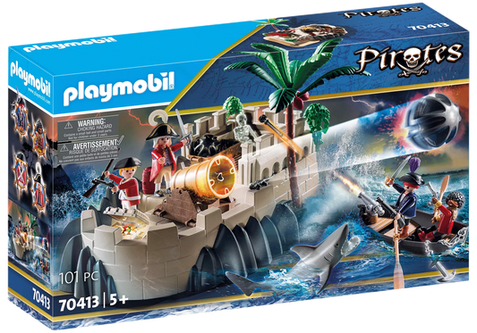Playmobil 70413 Pirates Rotrockbastion - plegobil