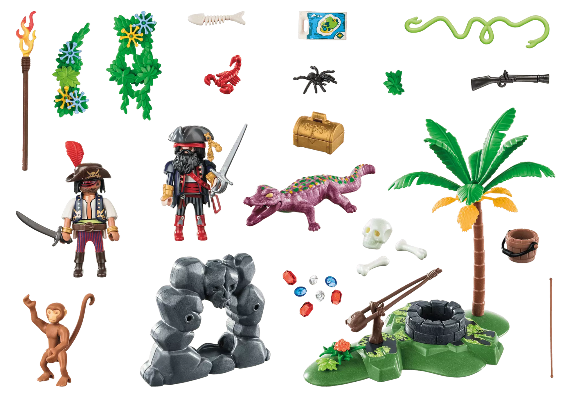 Playmobil 70414 Pirates Piraten-Schatzversteck - plegobil
