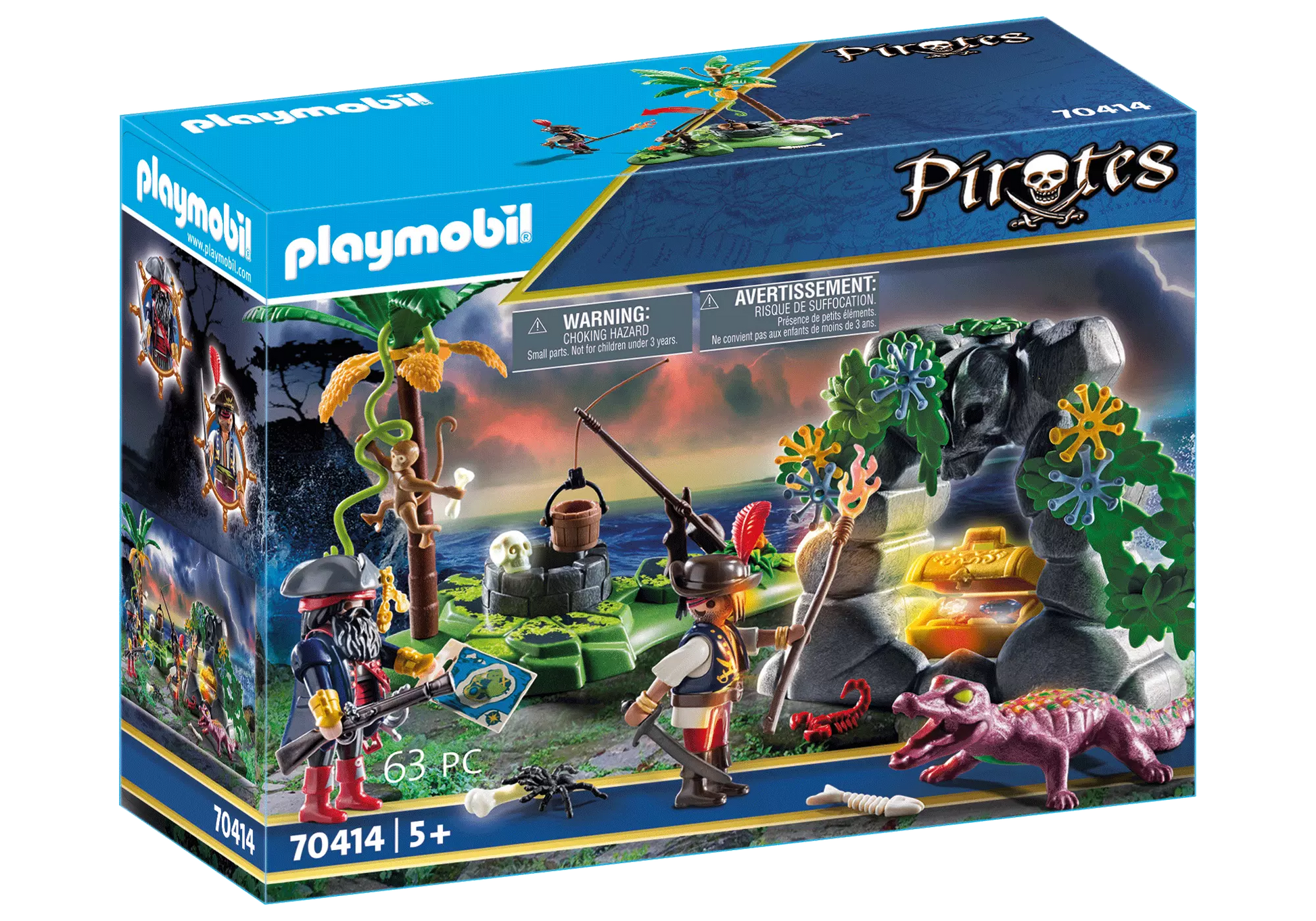 Playmobil 70414 Pirates Piraten-Schatzversteck - plegobil
