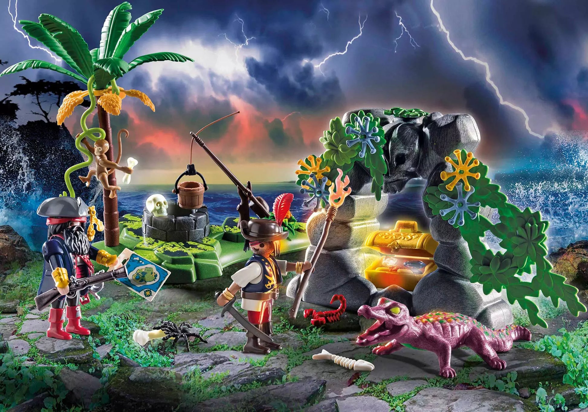 Playmobil 70414 Pirates Piraten-Schatzversteck - plegobil