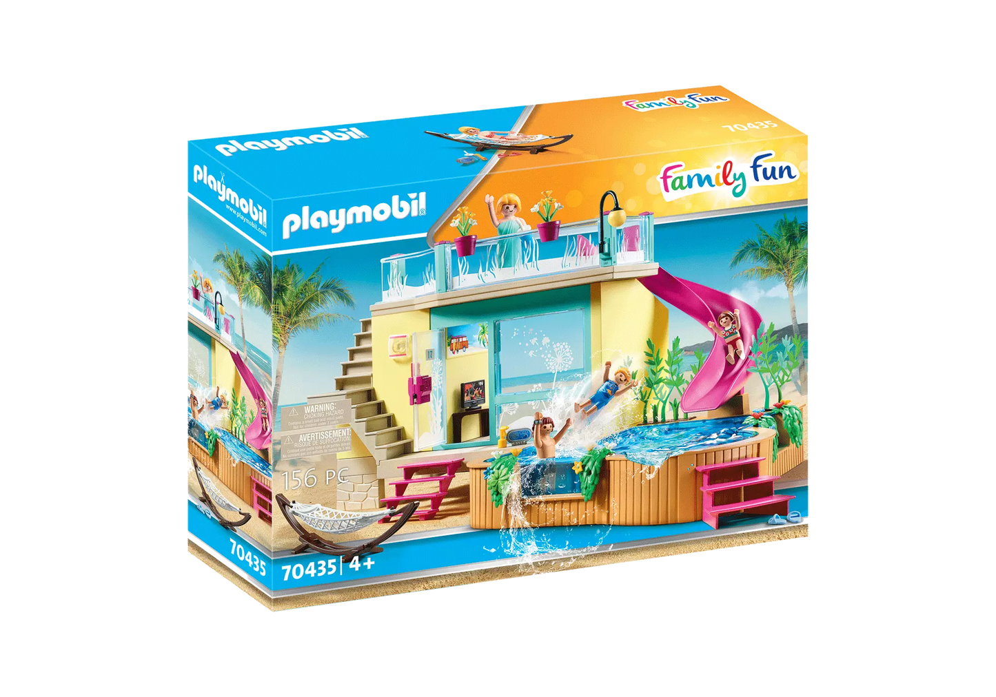Playmobil 70435 Family Fun Bungalow mit Pool - plegobil