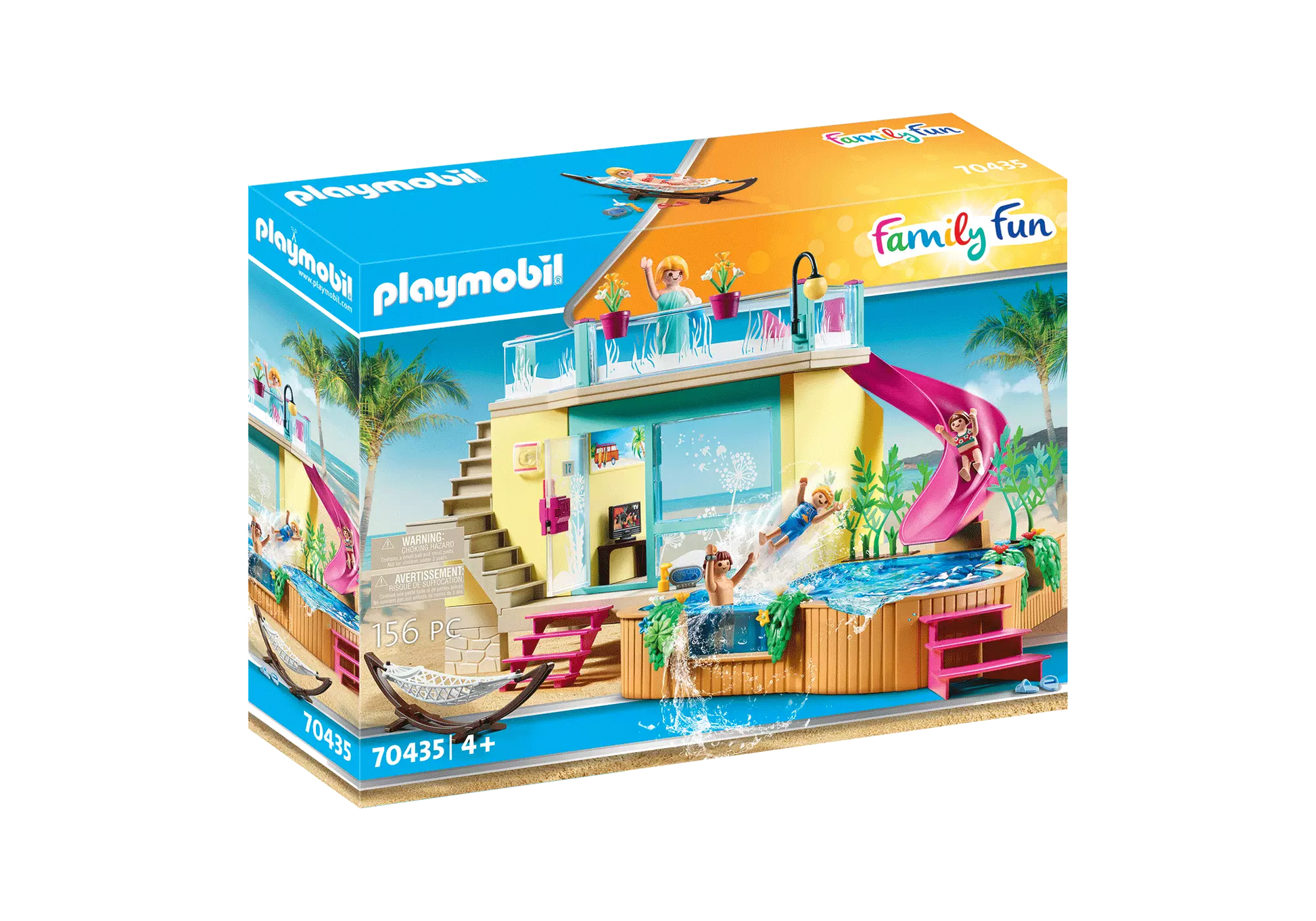 Playmobil 70435 Family Fun Bungalow mit Pool - plegobil
