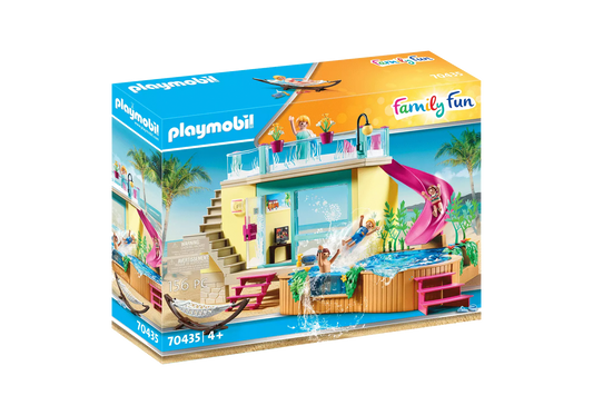 Playmobil 70435 Family Fun Bungalow mit Pool - plegobil