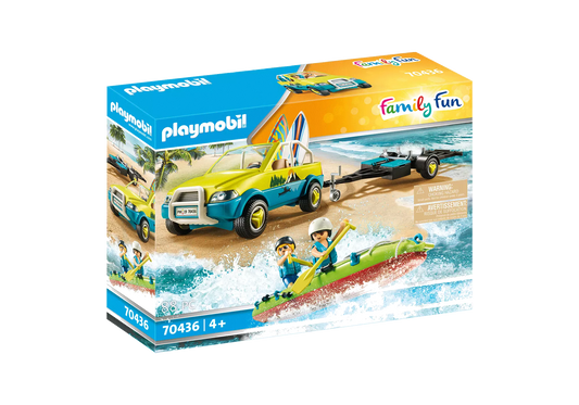 Playmobil 70436 Family Fun Strandauto mit Kanuanhänger - plegobil