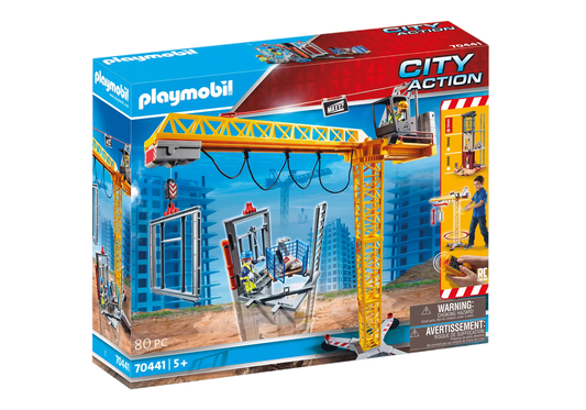 Playmobil 70441 City Action RC-Baukran mit Bauteil - plegobil