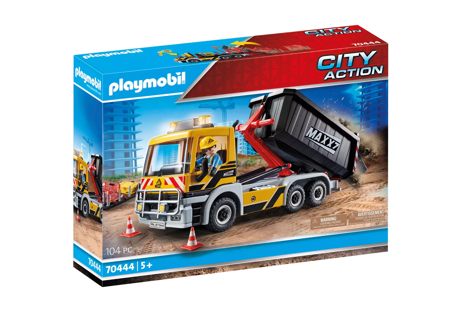 Playmobil 70444 City Action LKW mit Wechselaufbau - plegobil