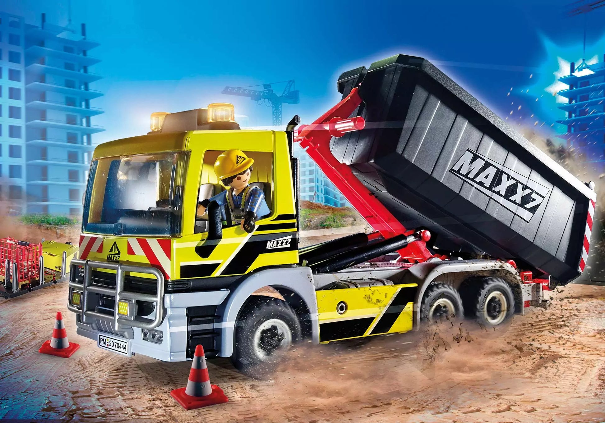 Playmobil 70444 City Action LKW mit Wechselaufbau - plegobil