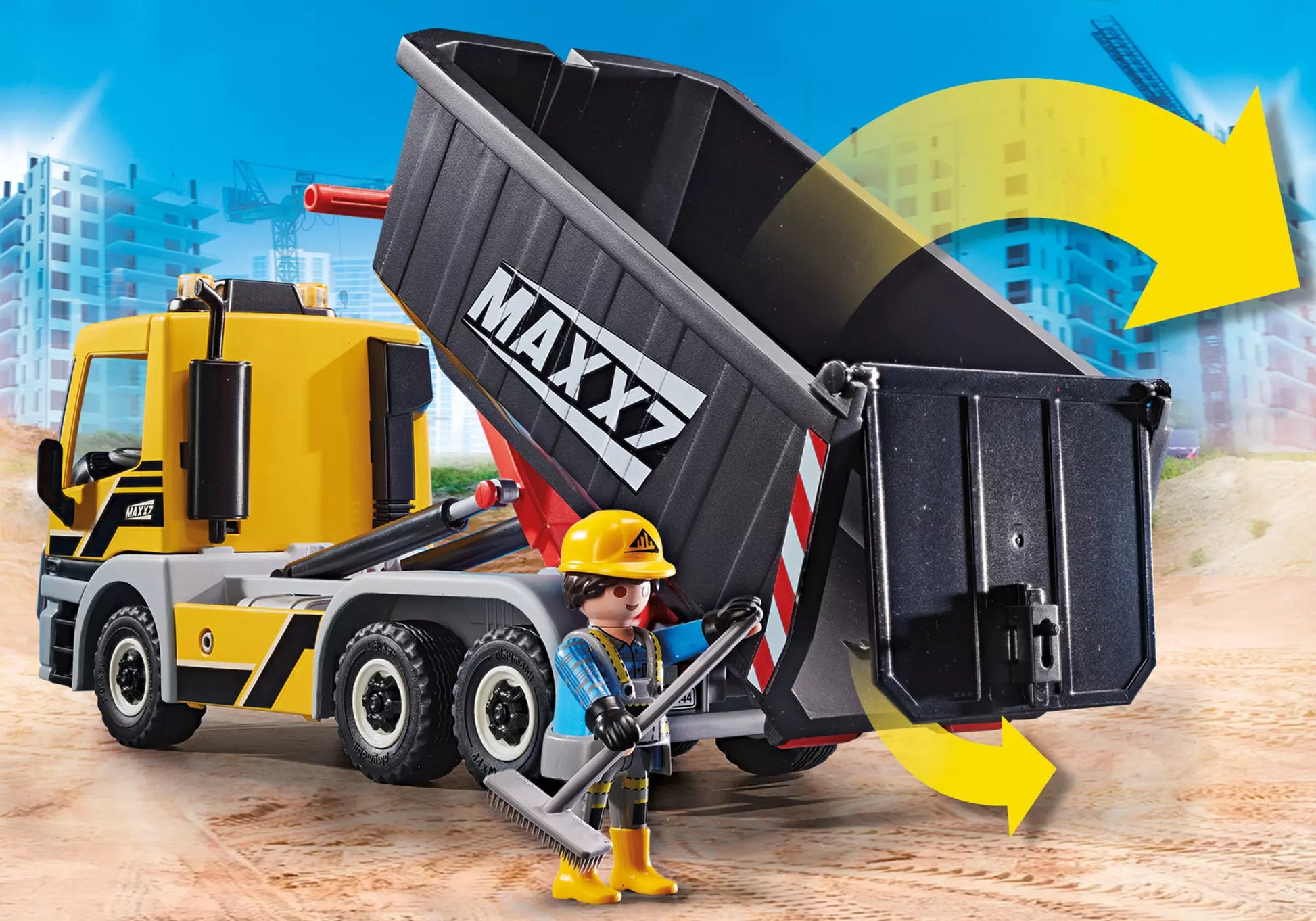 Playmobil 70444 City Action LKW mit Wechselaufbau - plegobil