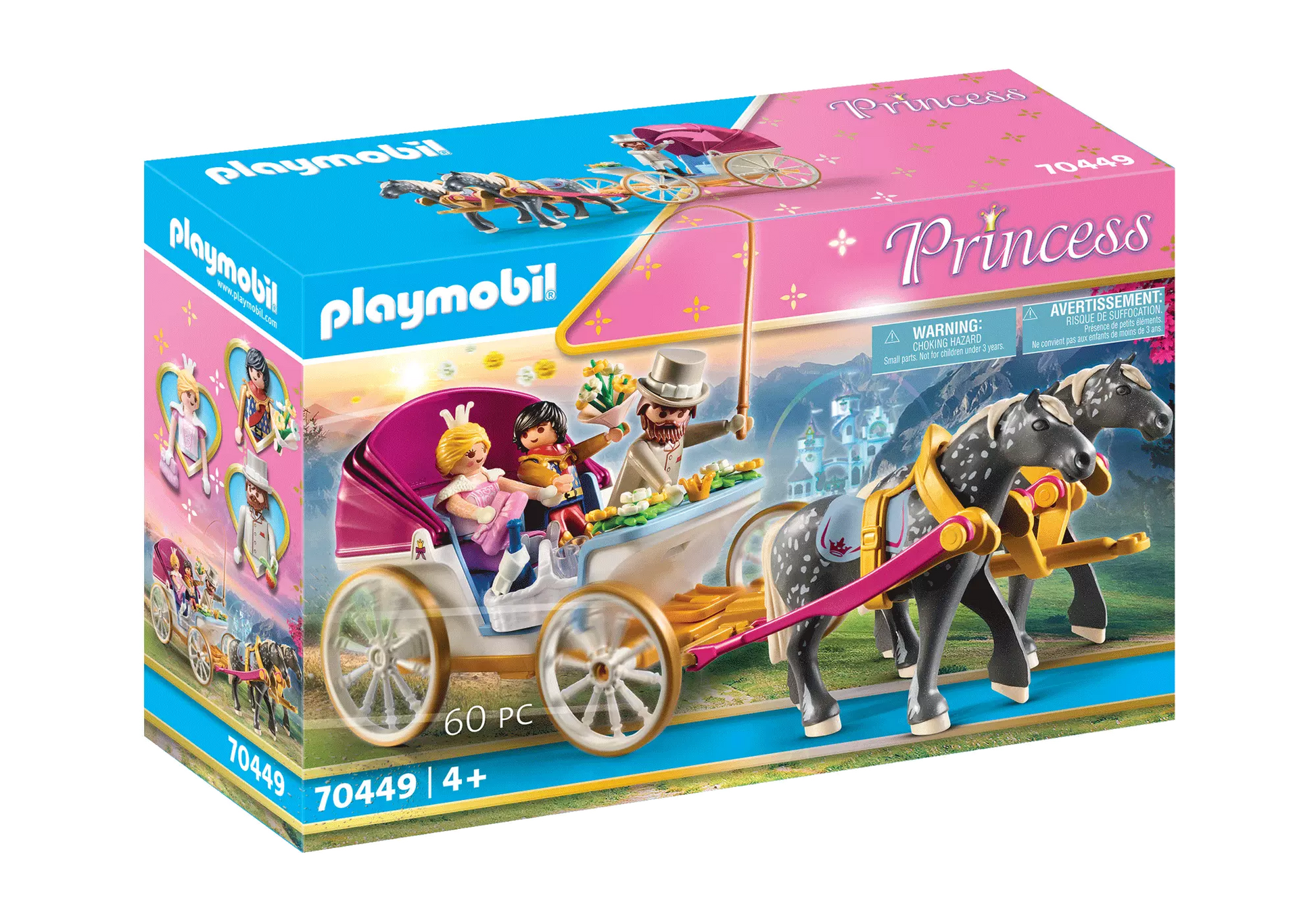 Playmobil 70449 Princess Romantische Pferdekutsche - plegobil