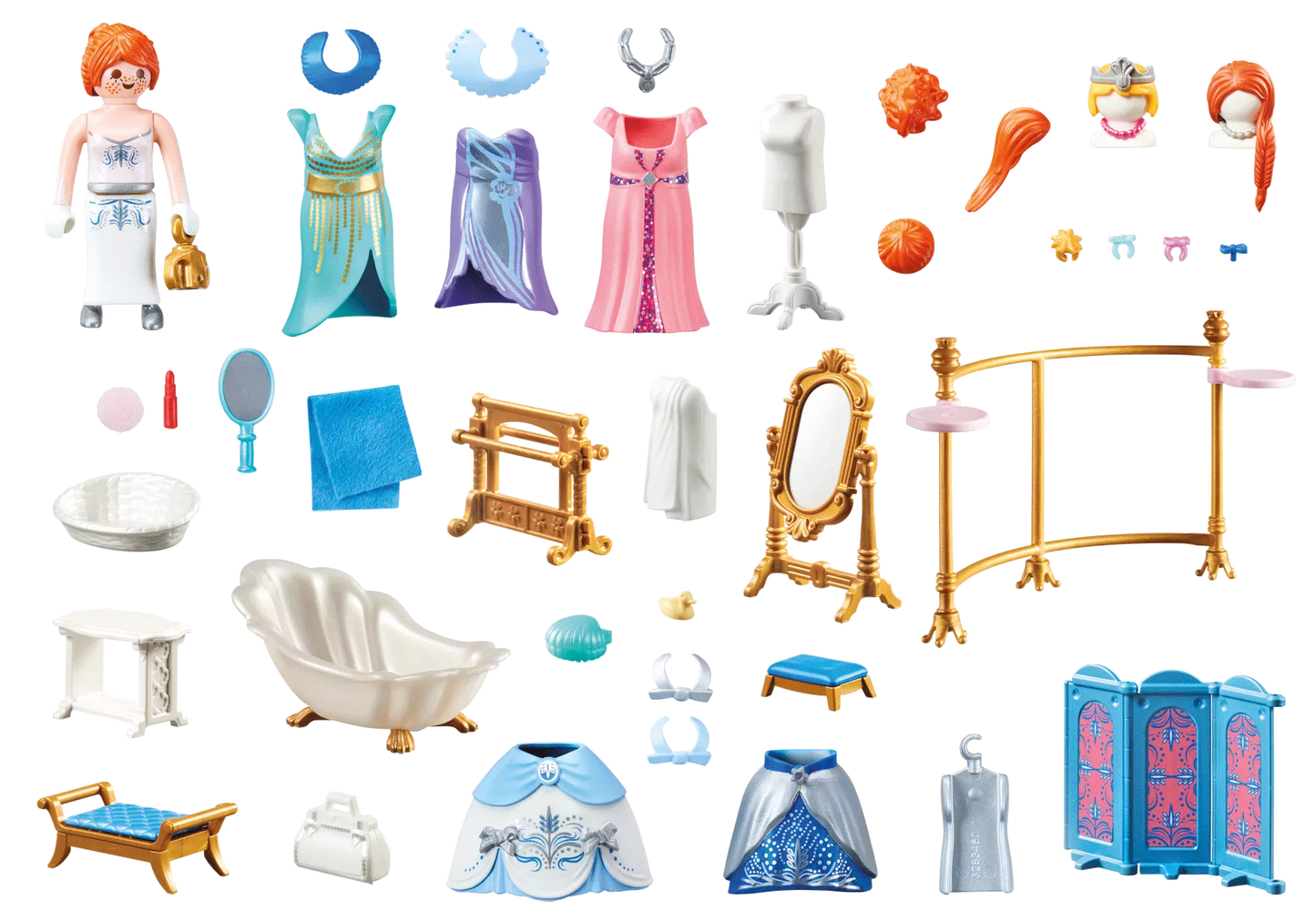 Playmobil 70454 Princess Ankleidezimmer mit Badewanne - plegobil