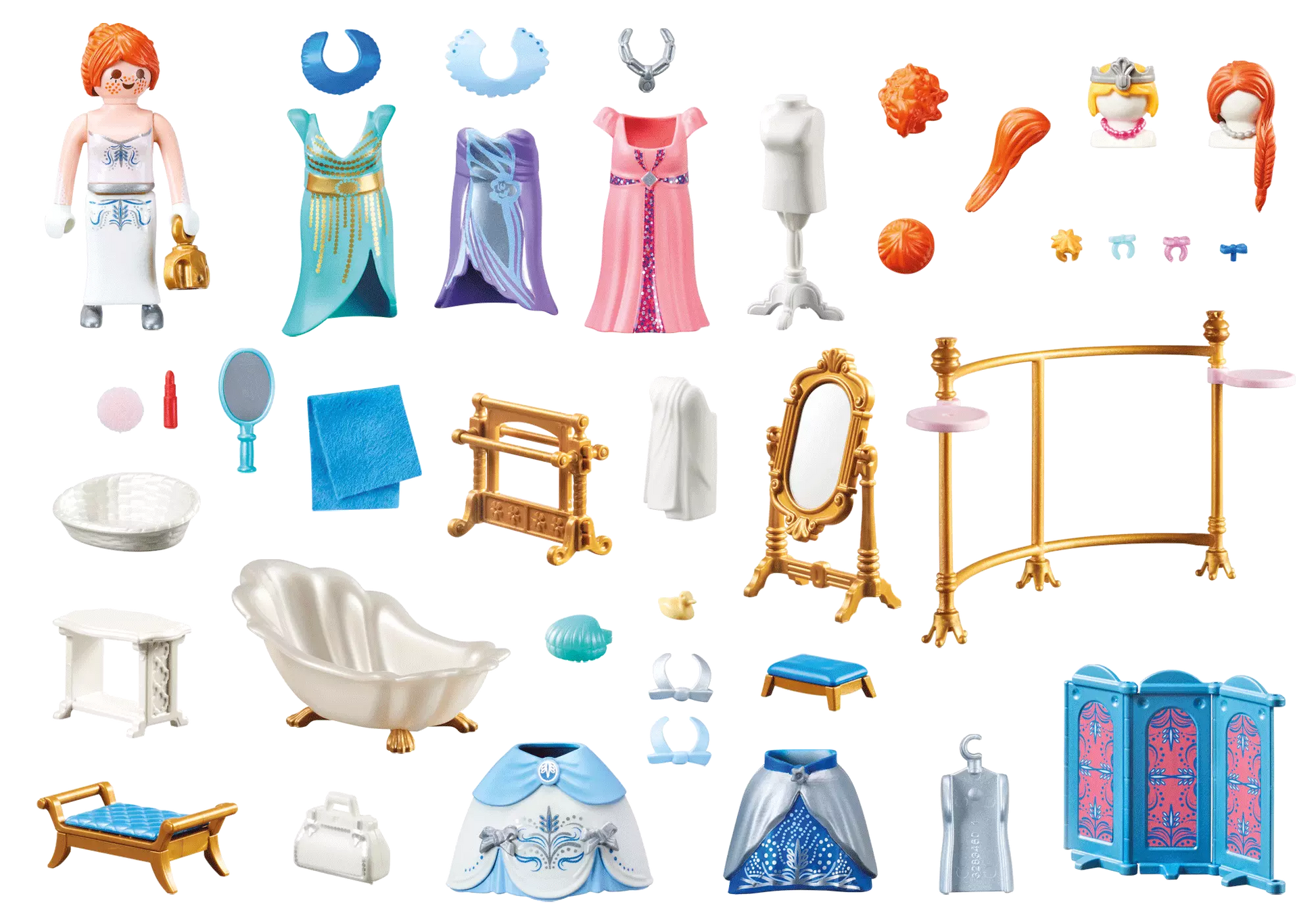 Playmobil 70454 Princess Ankleidezimmer mit Badewanne - plegobil
