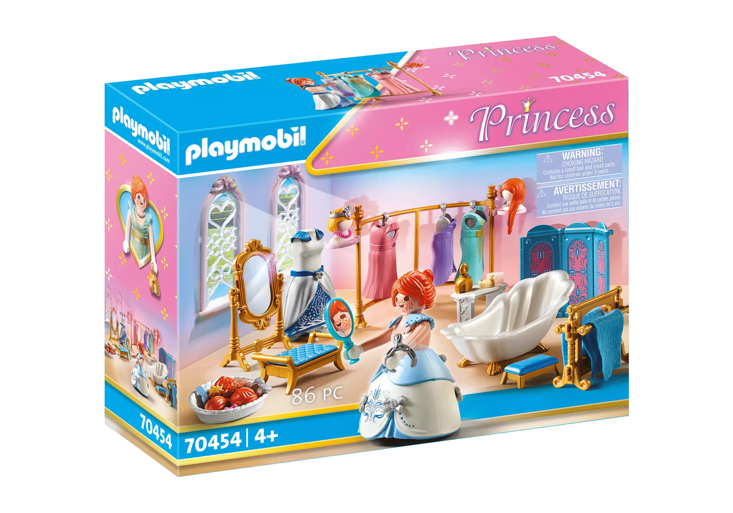 Playmobil 70454 Princess Ankleidezimmer mit Badewanne - plegobil