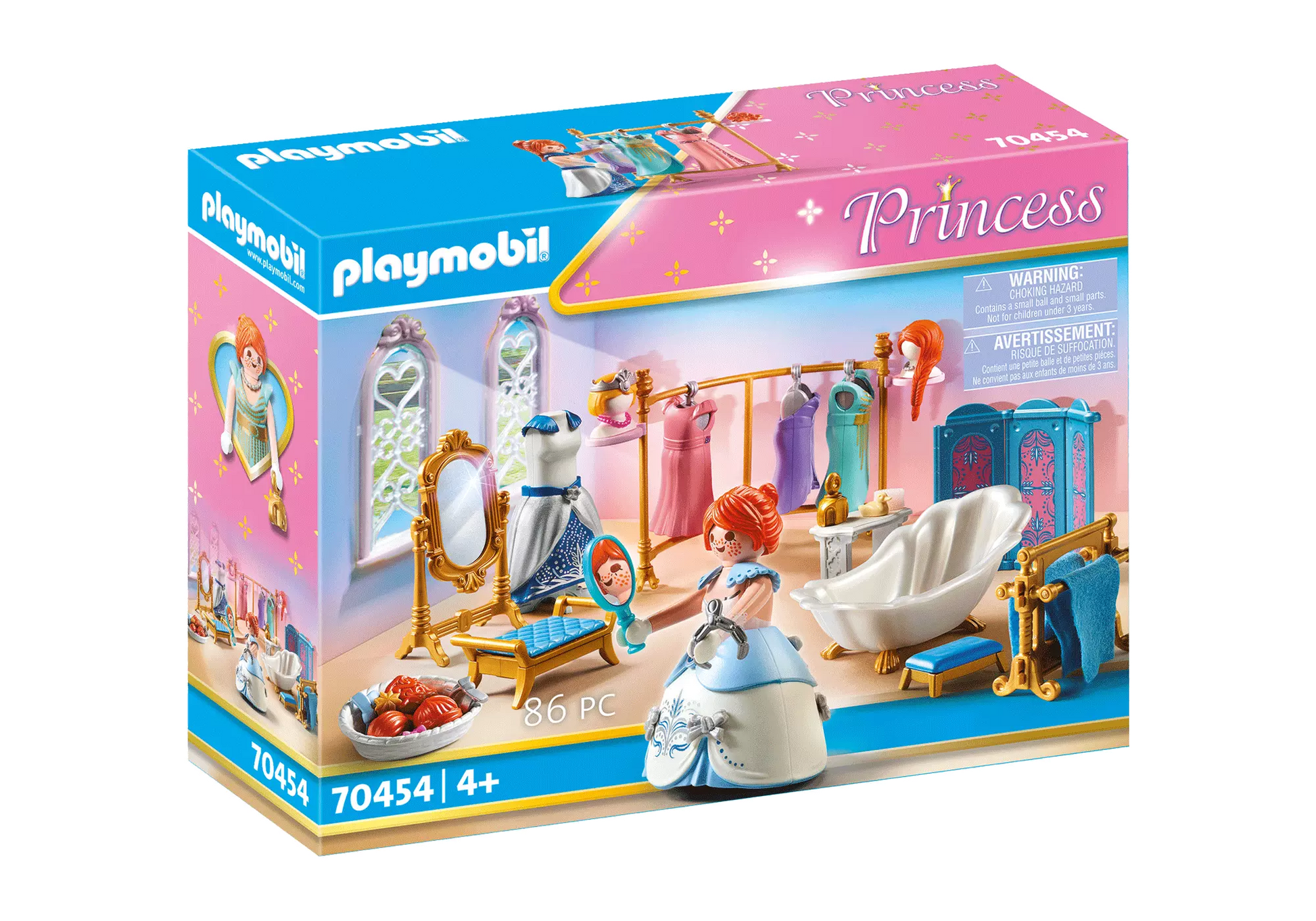 Playmobil 70454 Princess Ankleidezimmer mit Badewanne - plegobil