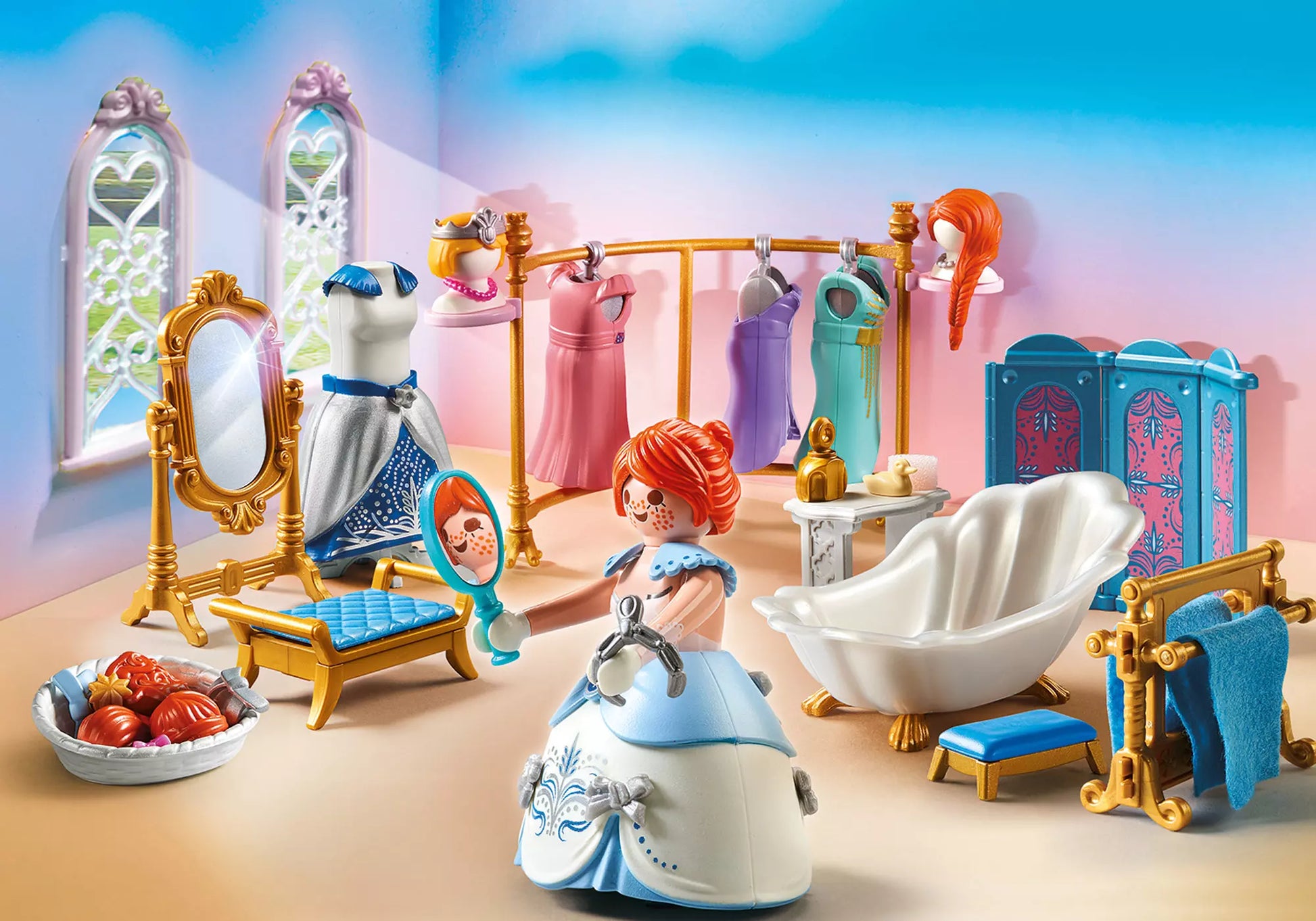 Playmobil 70454 Princess Ankleidezimmer mit Badewanne - plegobil