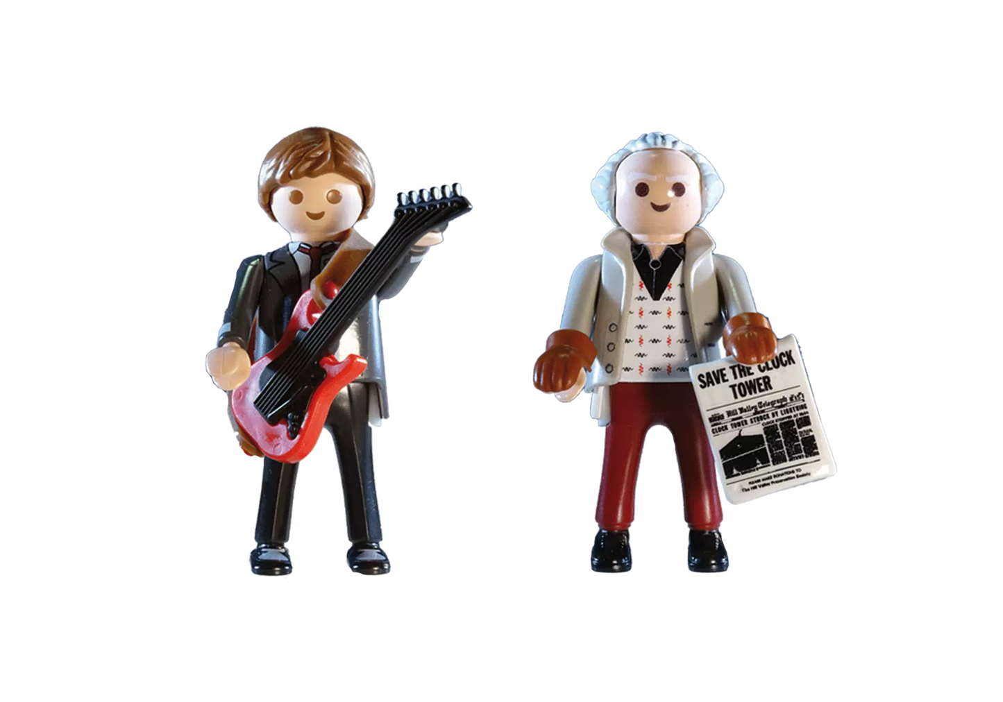 Playmobil 70459 Back to the Future Marty McFly und Dr. E. Brown 1955 - plegobil
