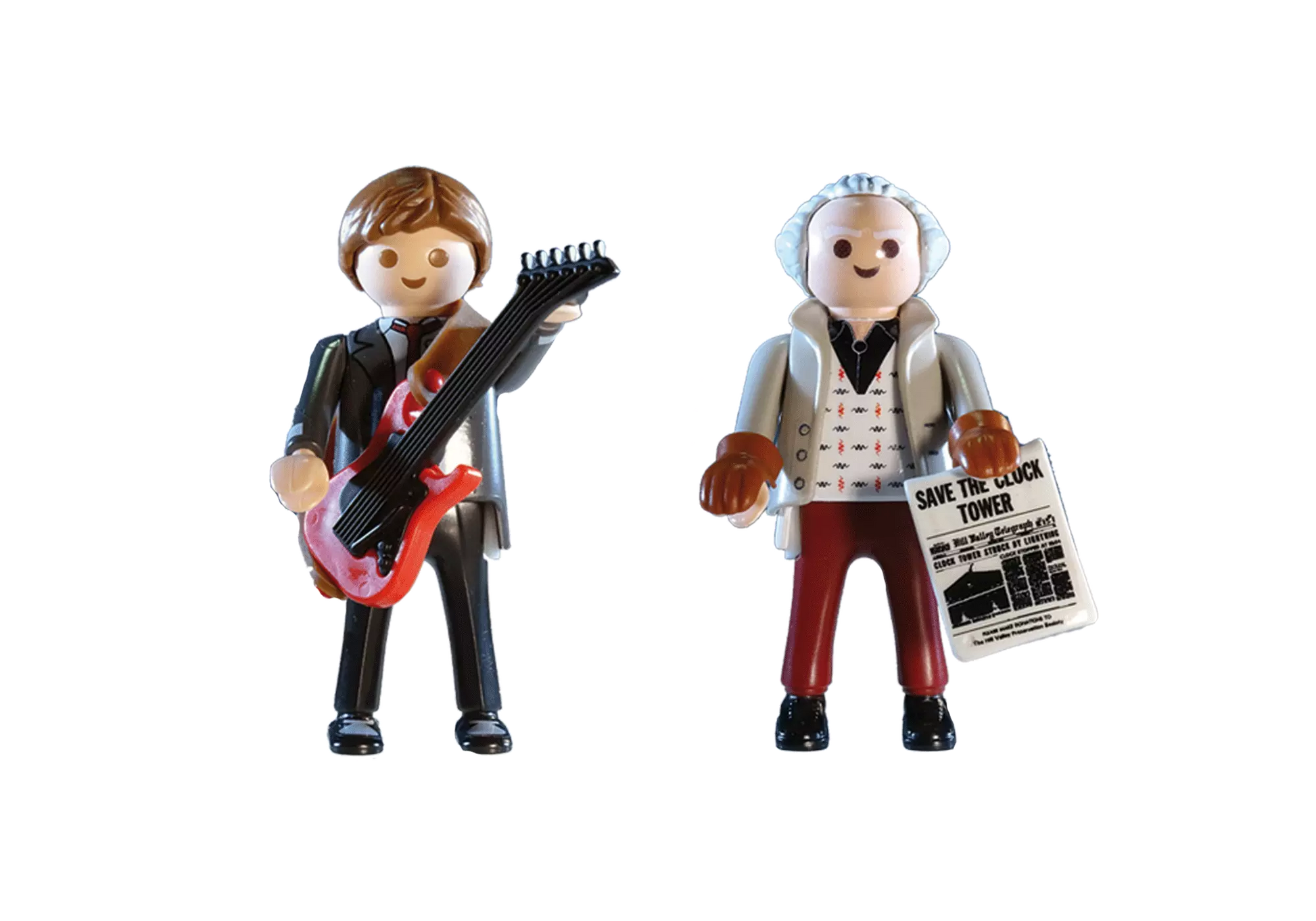 Playmobil 70459 Back to the Future Marty McFly und Dr. E. Brown 1955 - plegobil