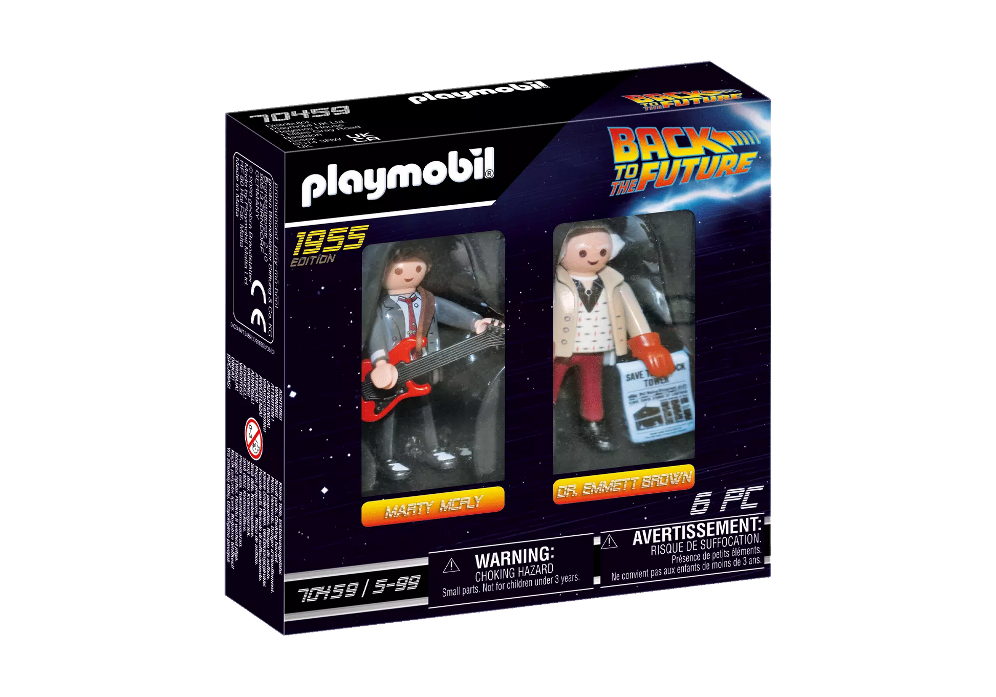 Playmobil 70459 Back to the Future Marty McFly und Dr. E. Brown 1955 - plegobil