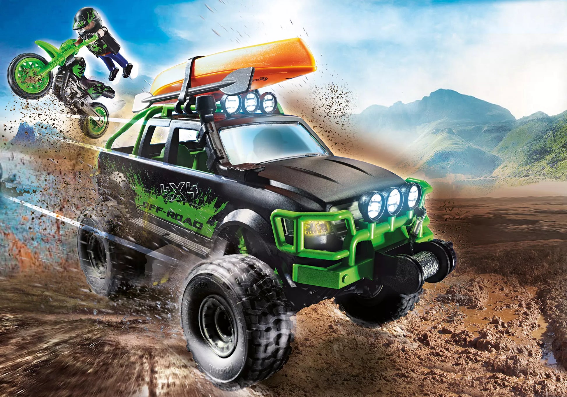 Playmobil 70460 Off Road Action Weekend - Warrior - plegobil