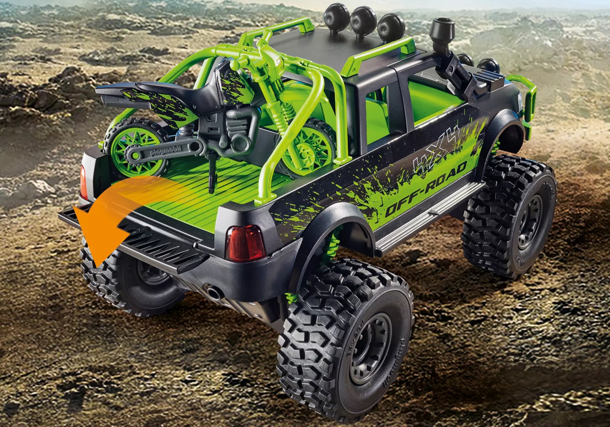 Playmobil 70460 Off Road Action Weekend - Warrior - plegobil