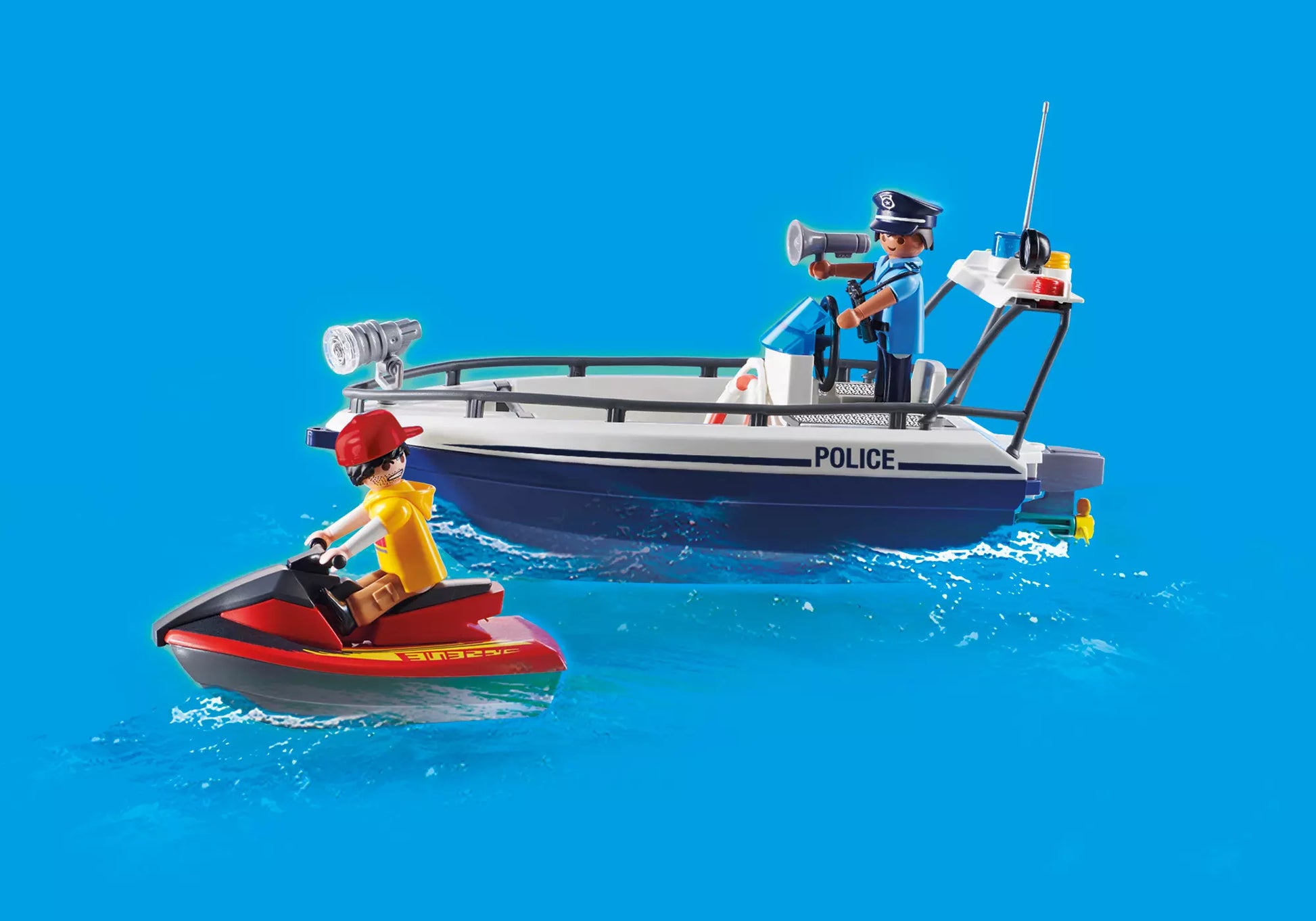 Playmobil 70463 Police Action Jewel Heist Getaway - plegobil