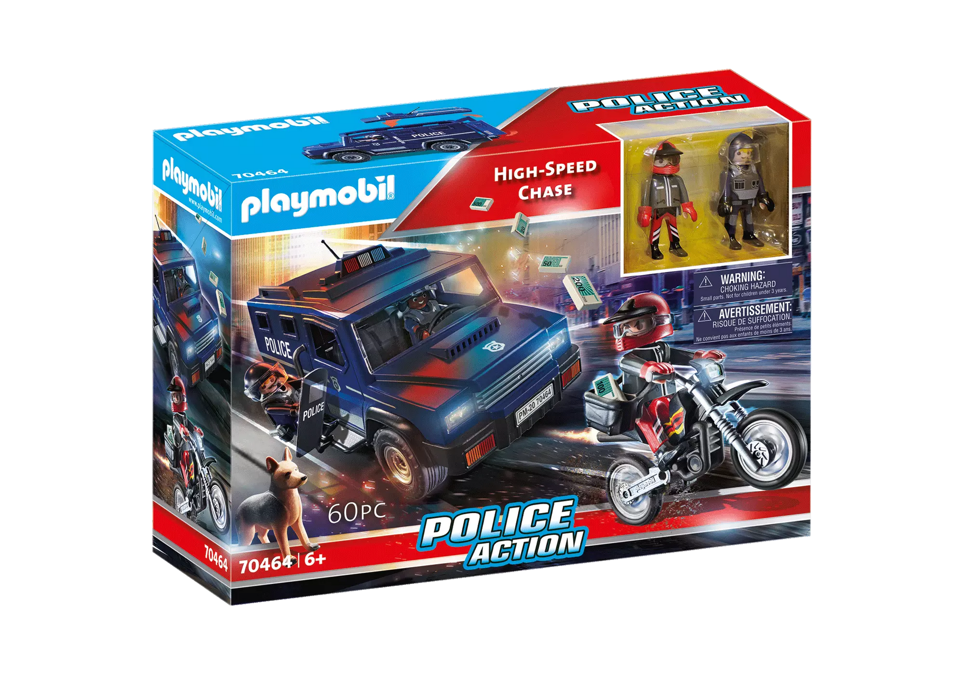 Playmobil 70464 Police Action High Speed Verfolgungsjagd - plegobil