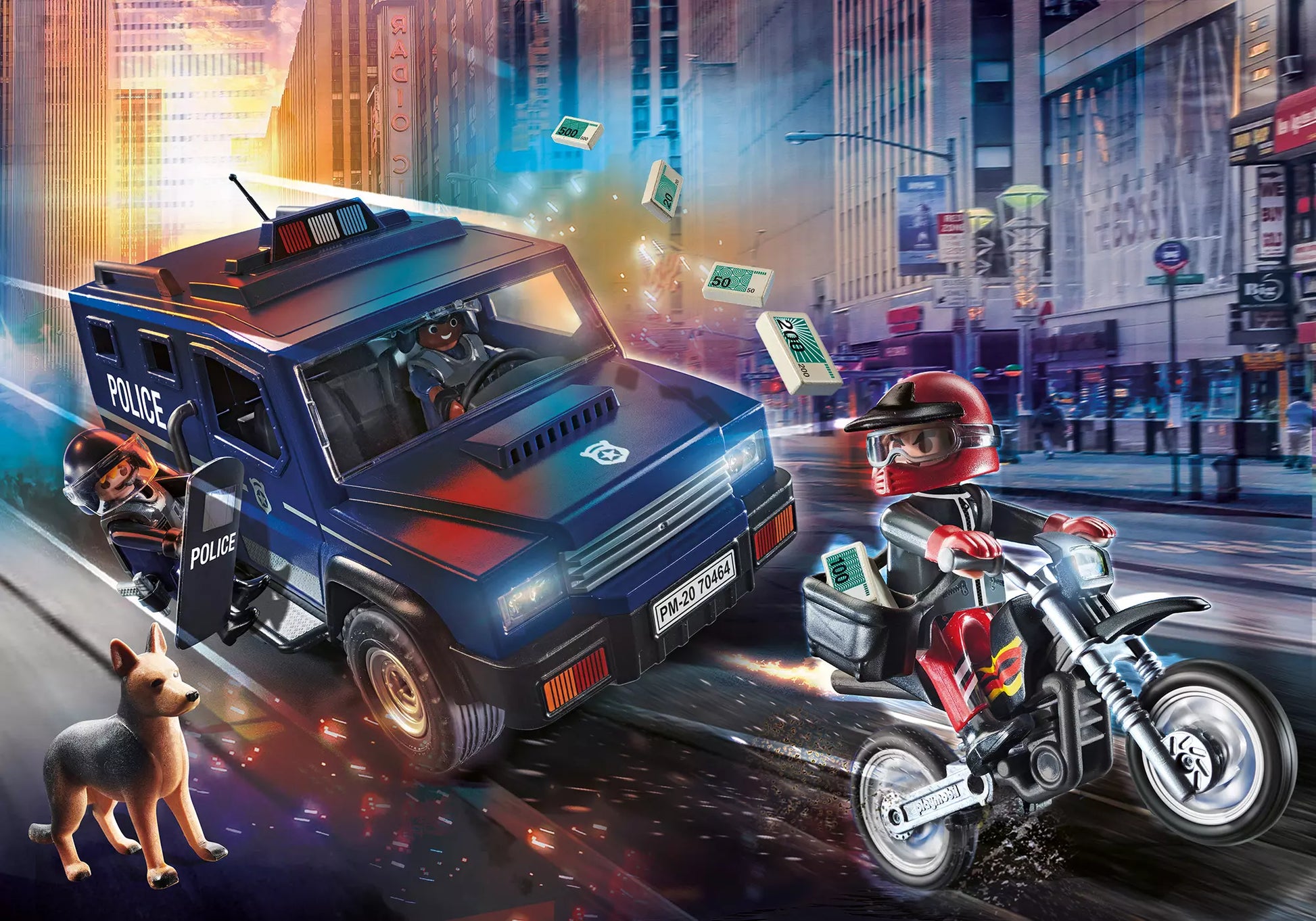 Playmobil 70464 Police Action High Speed Verfolgungsjagd - plegobil