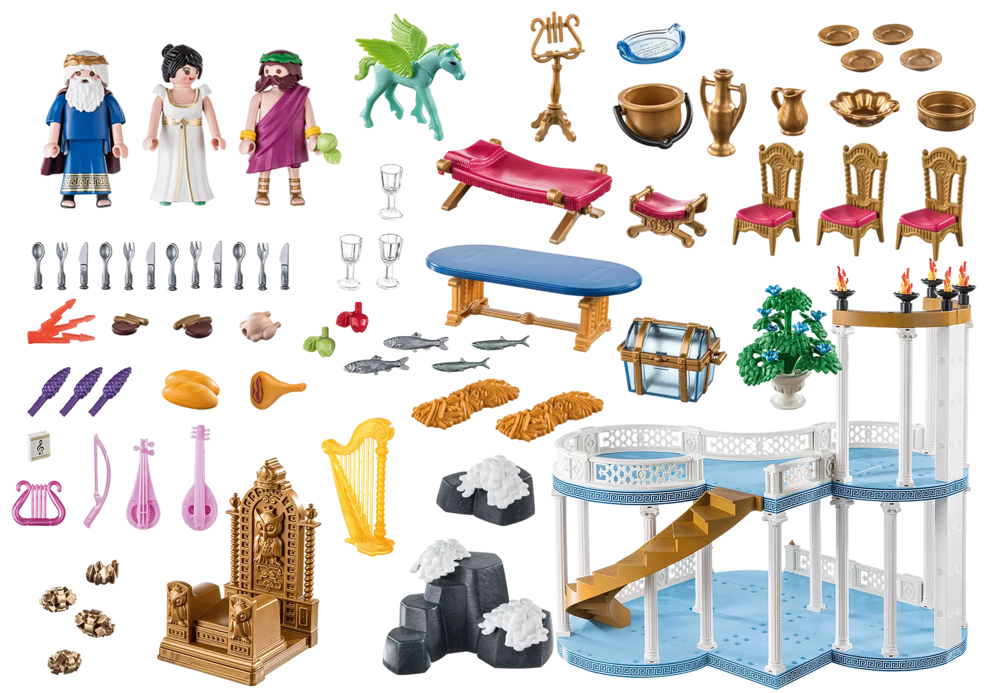 Playmobil 70465 History Palast auf dem Olymp - plegobil