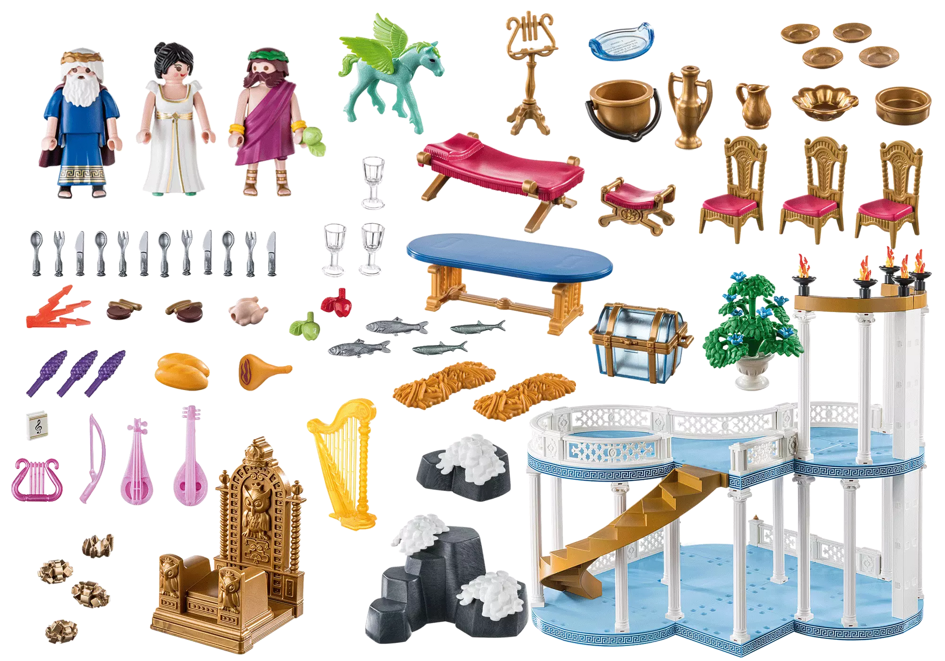 Playmobil 70465 History Palast auf dem Olymp - plegobil