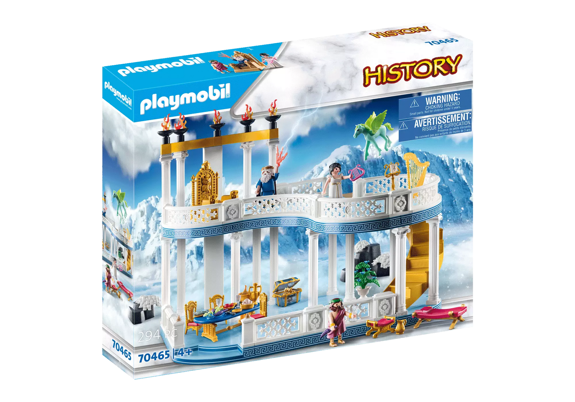 Playmobil 70465 History Palast auf dem Olymp - plegobil