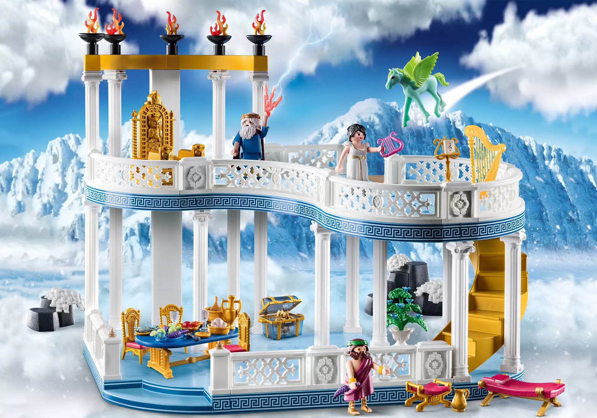 Playmobil 70465 History Palast auf dem Olymp - plegobil