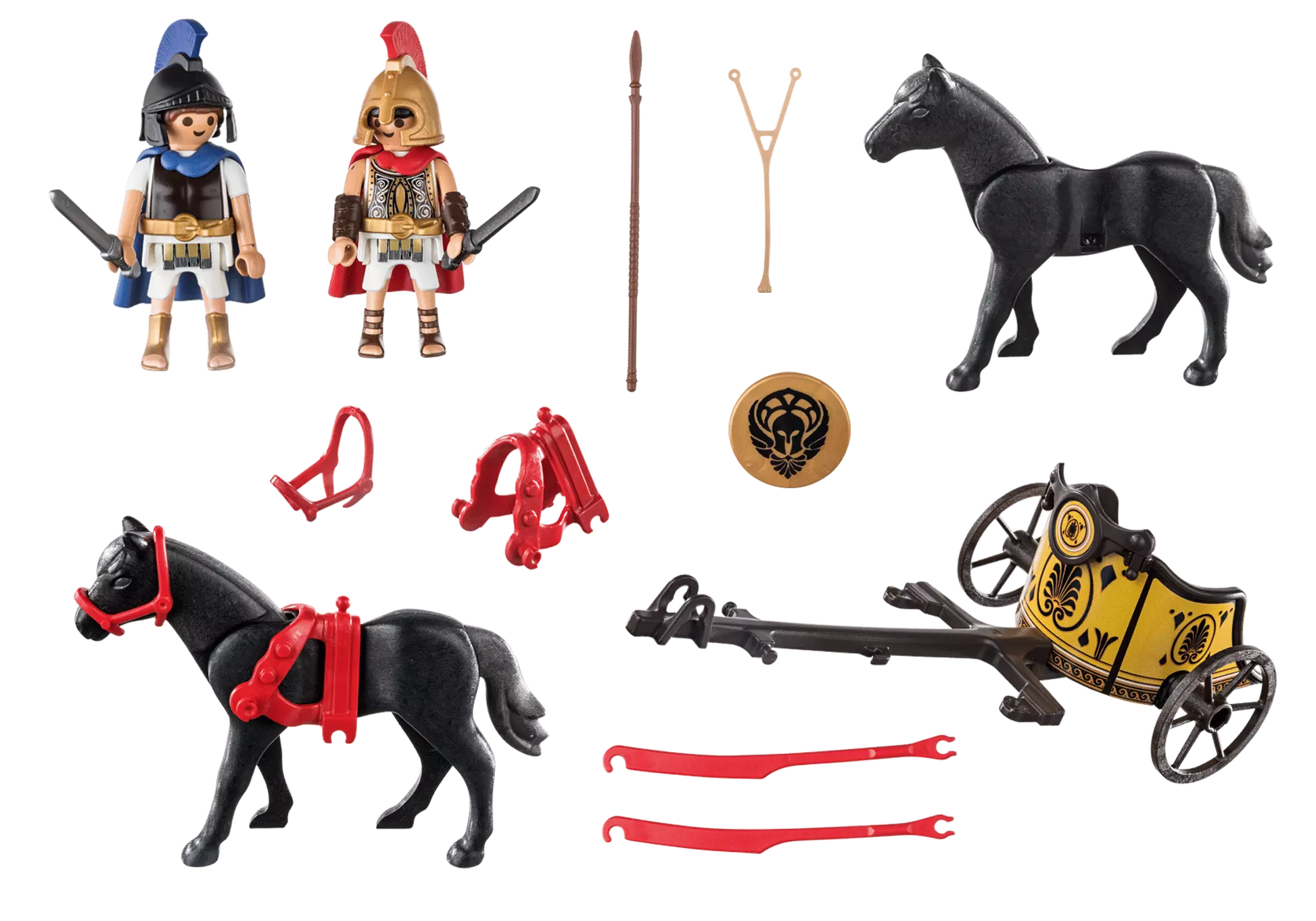 Playmobil 70469 History Achilles im Streitwagen mit Patroklos - plegobil