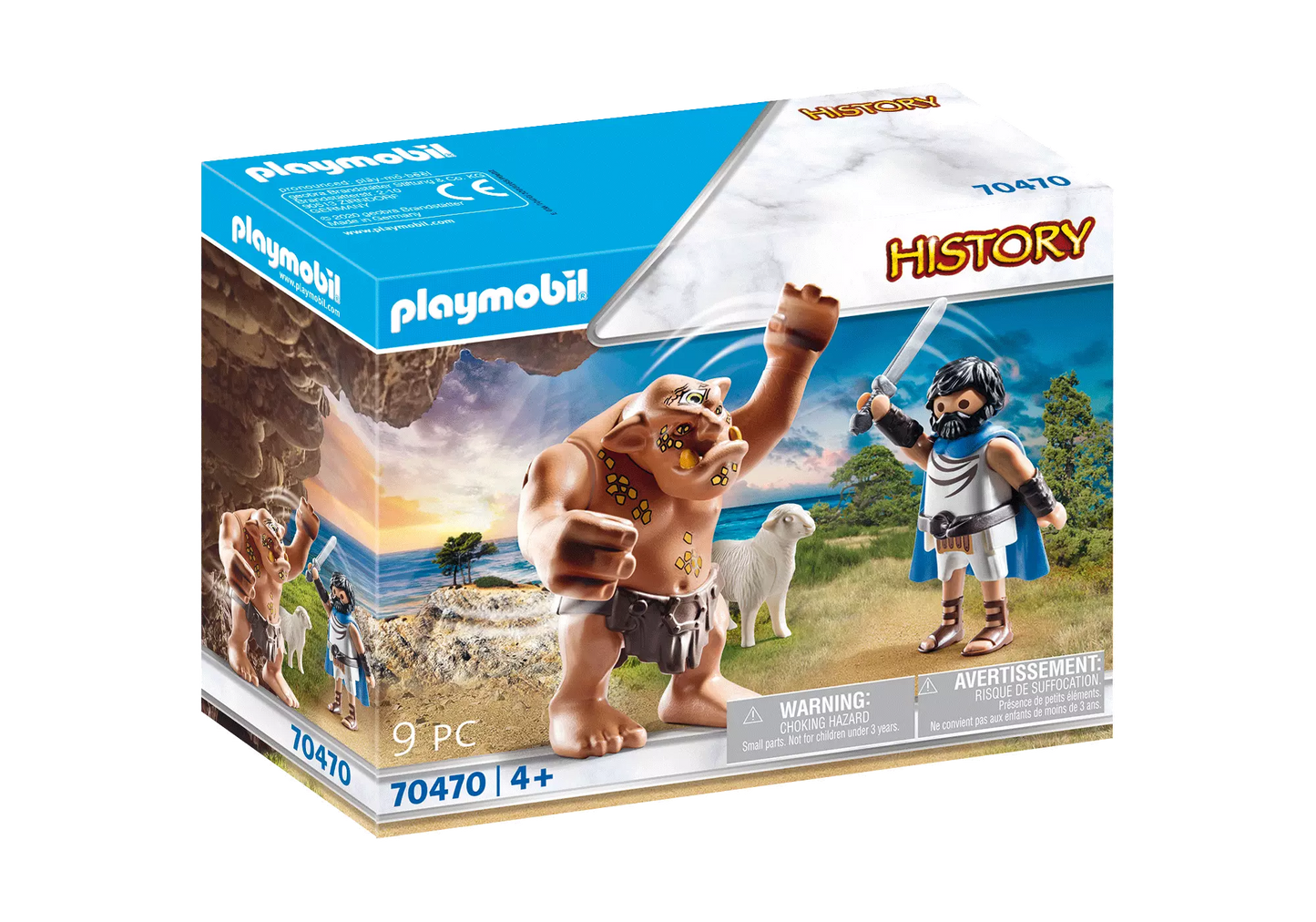 Playmobil 70470 History Odysseus und Polyphem - plegobil