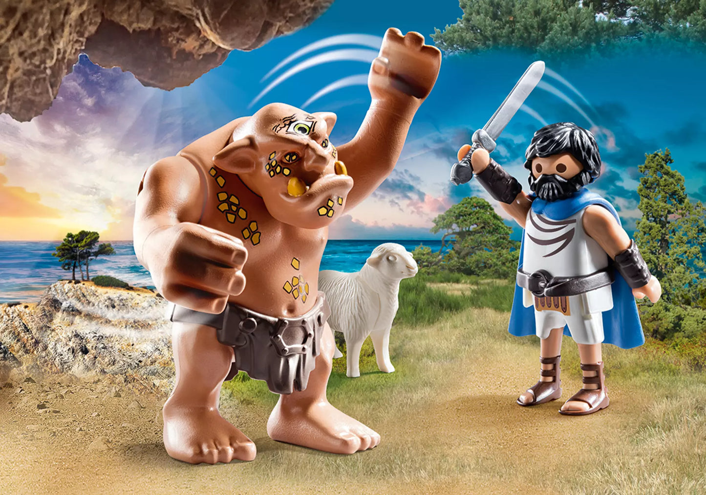 Playmobil 70470 History Odysseus und Polyphem - plegobil