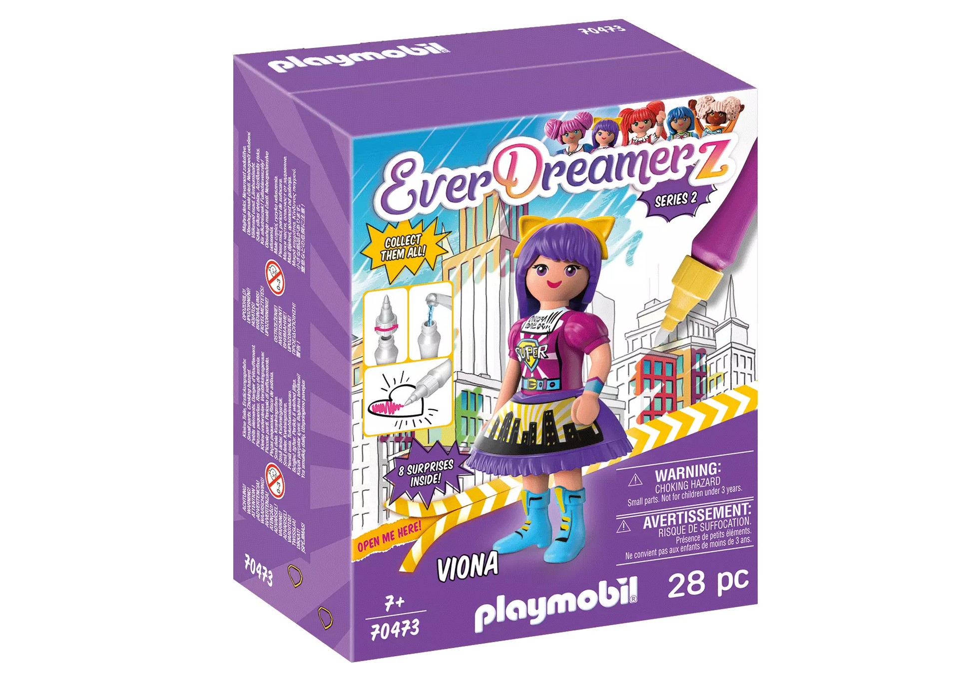 Playmobil 70473 EverDreamerz Viona - Comic World - plegobil