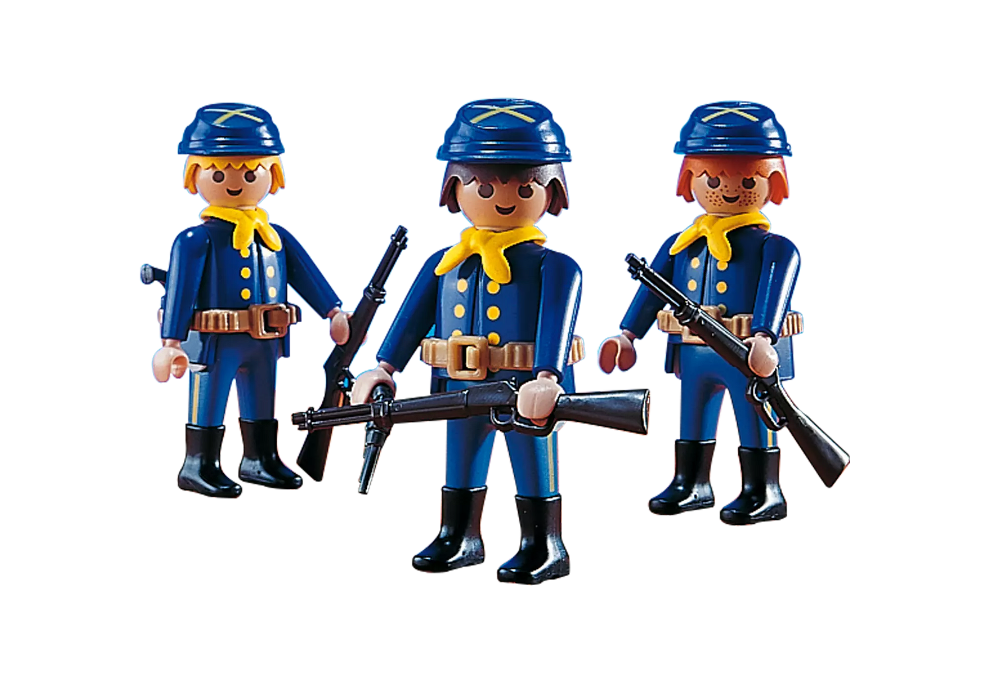 Playmobil 7047 Western 3 Soldaten der Nordstaaten (Folienverpackung) - plegobil